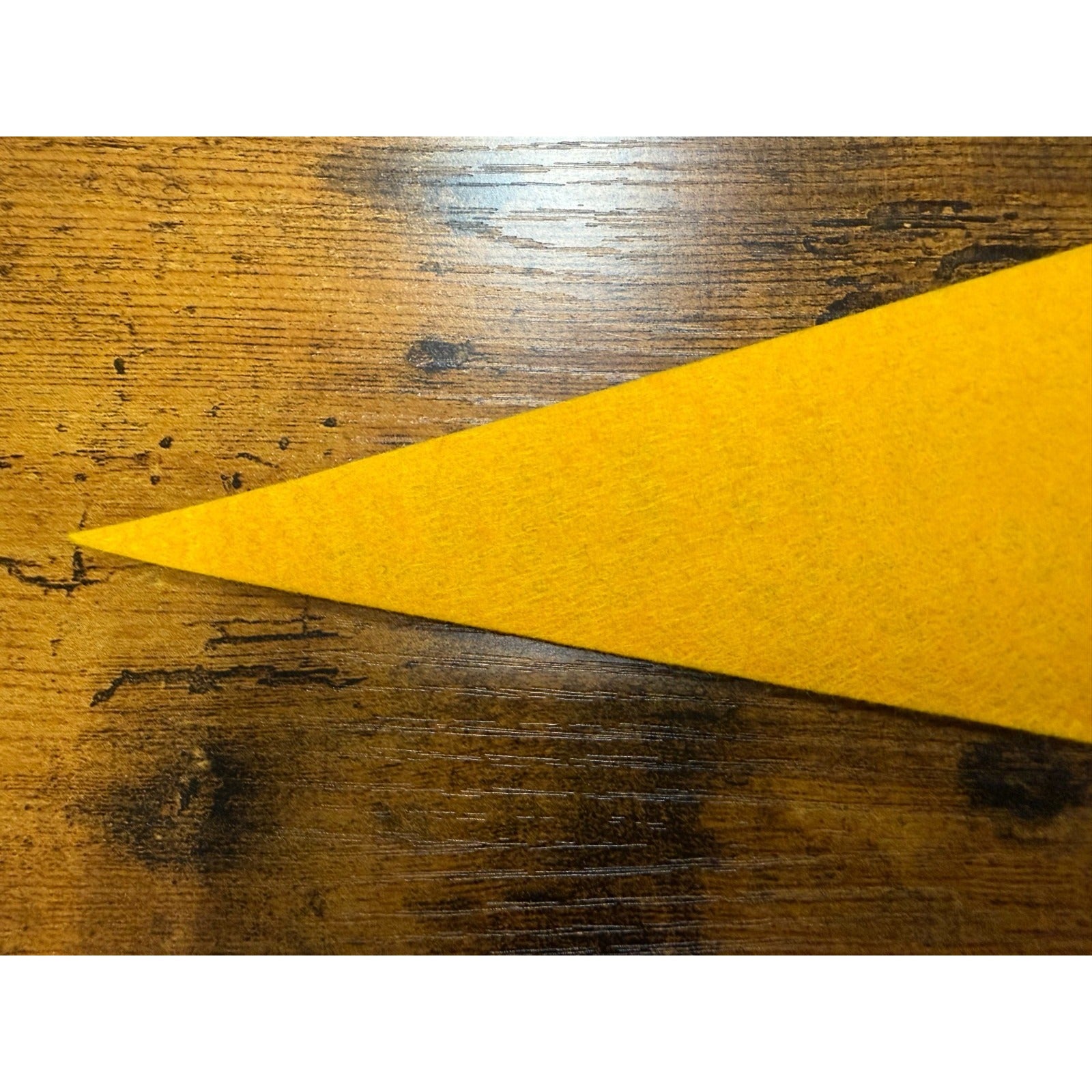 Vintage Alaska Landmarks Souvenir Mini Felt Pennant 8"