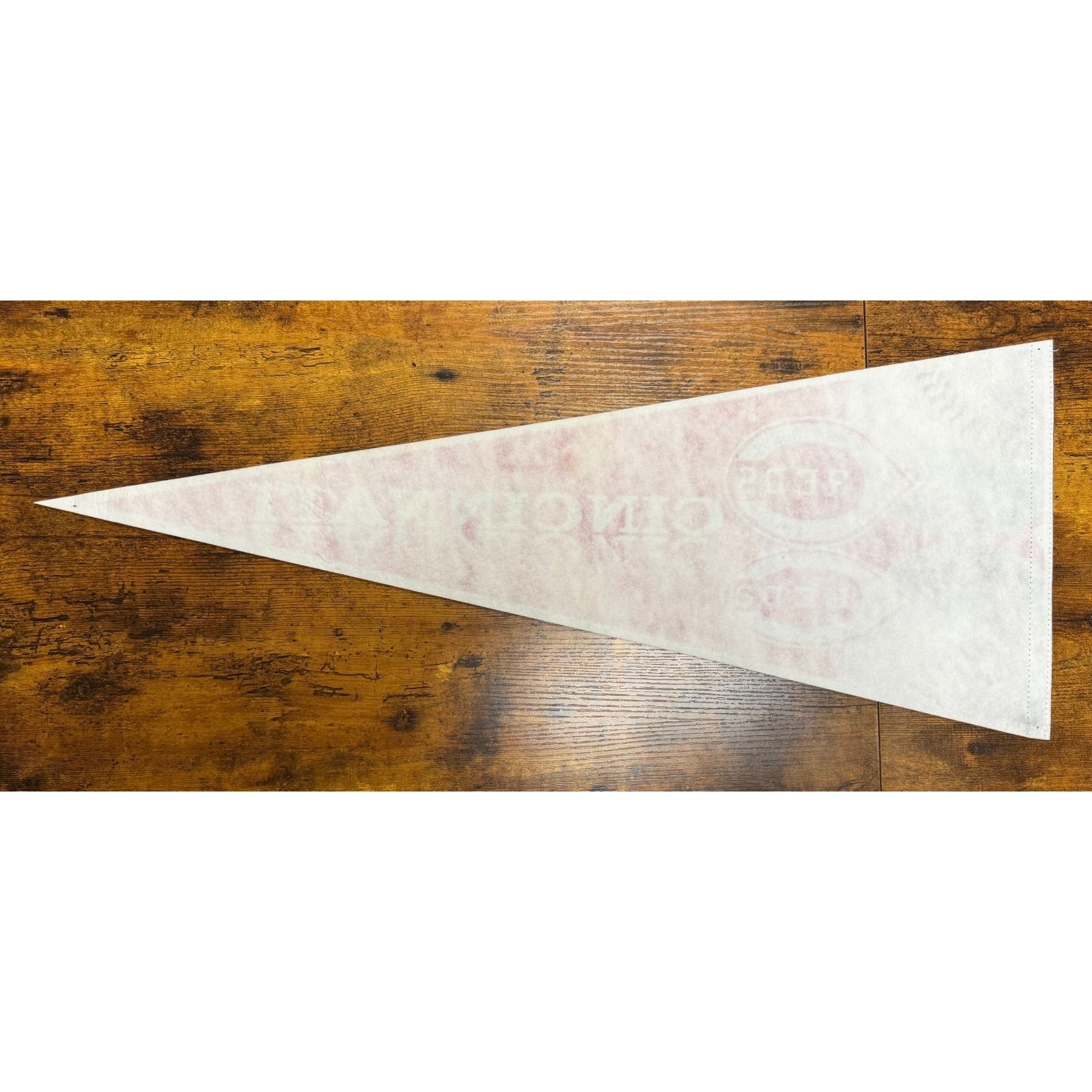 Vintage Cincinnati Red baseball pennant