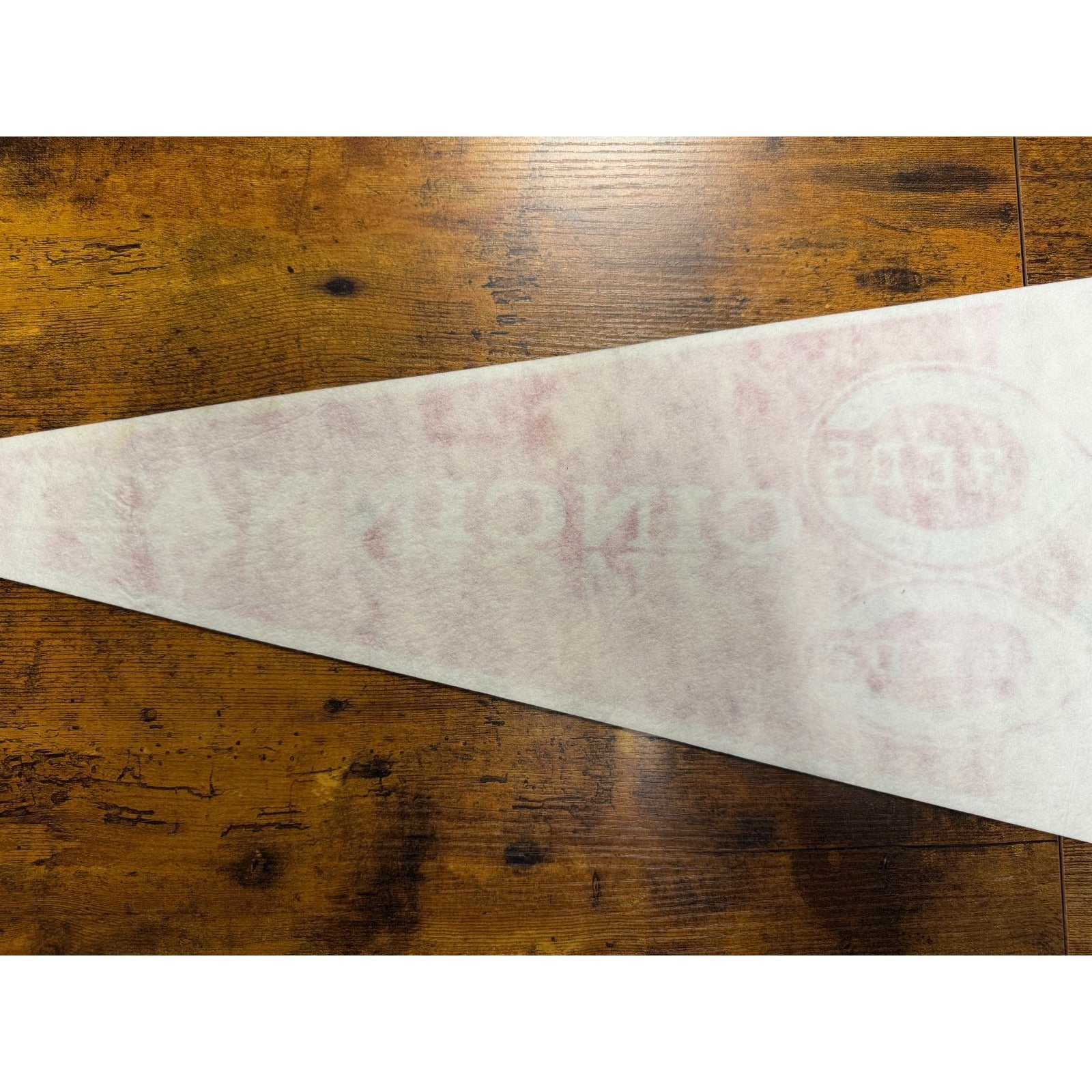 Vintage Cincinnati Red baseball pennant