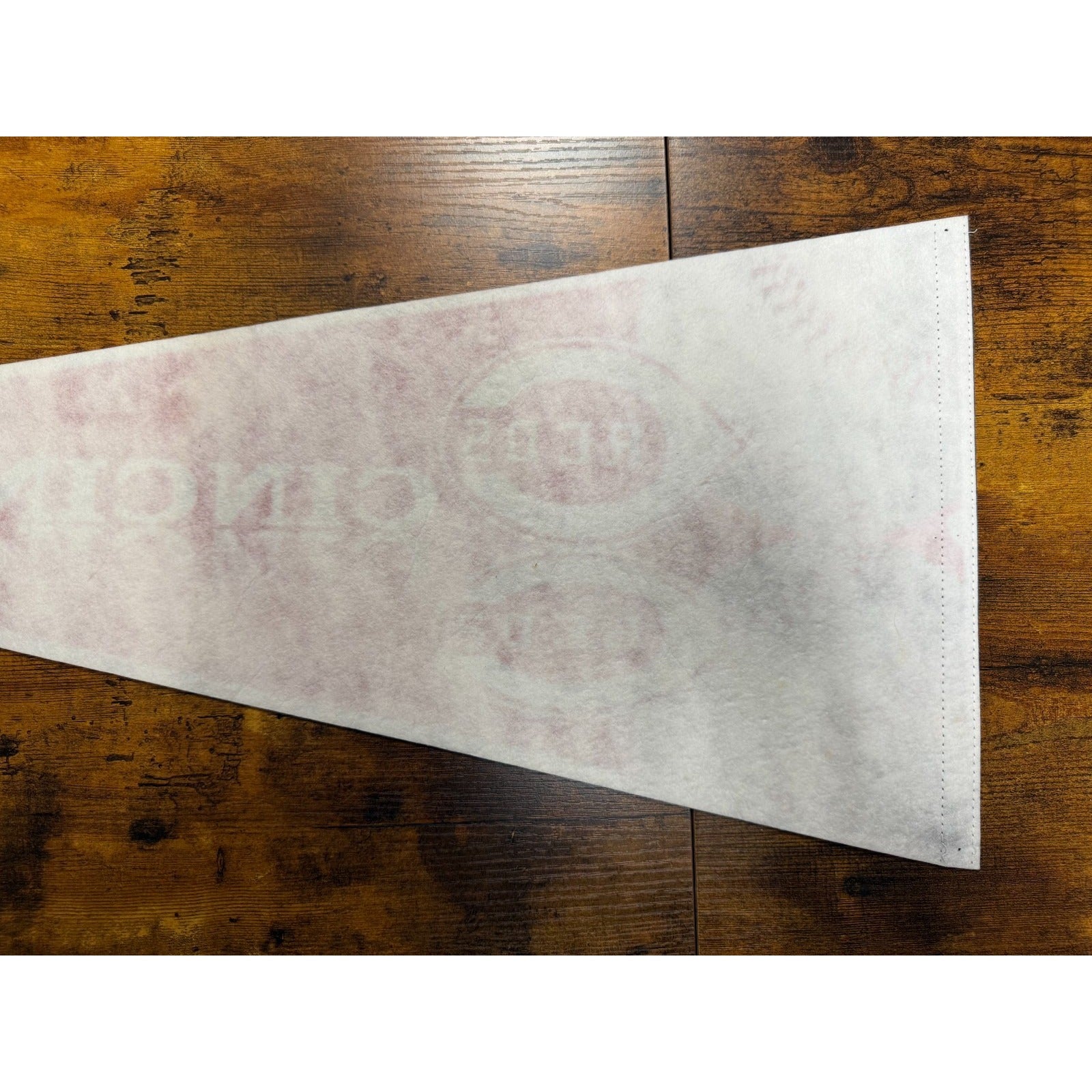 Vintage Cincinnati Red baseball pennant
