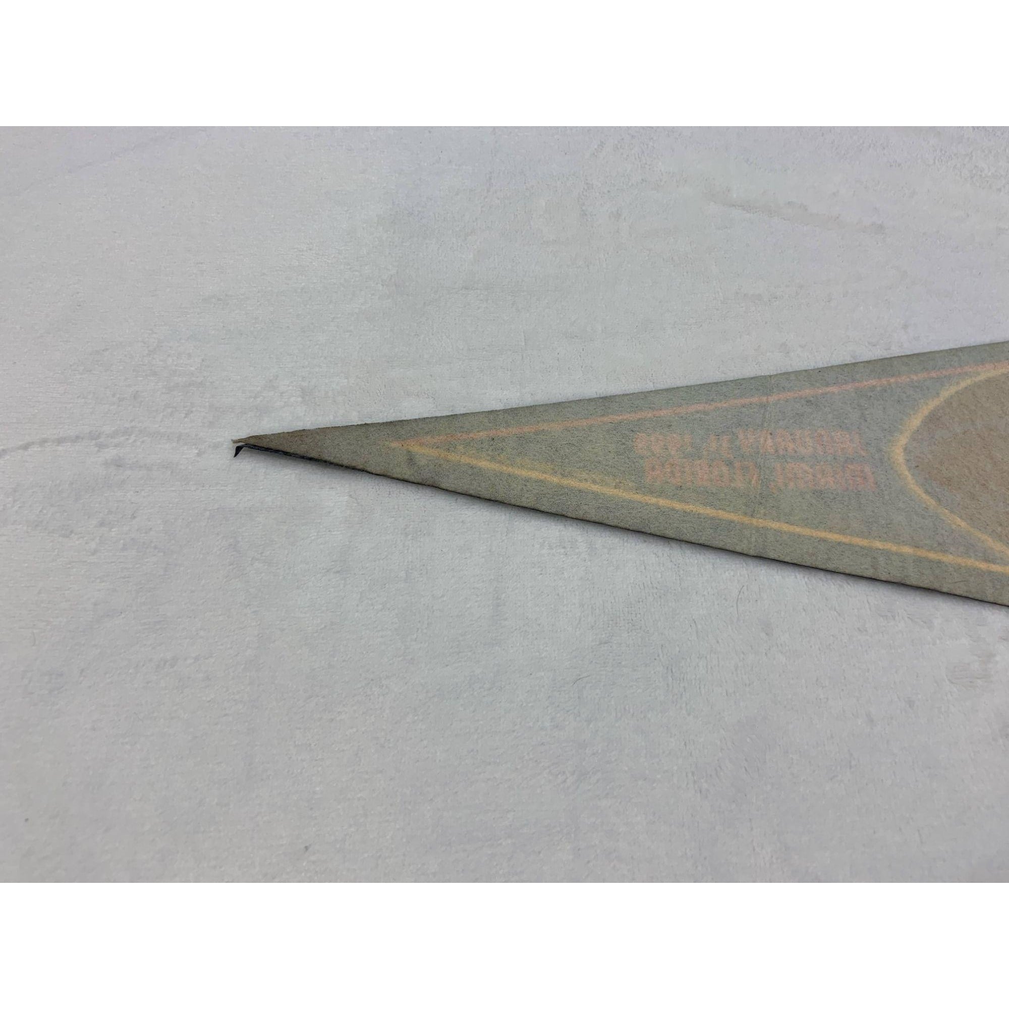 Vintage Atlanta Falcons vs Denver Broncos super bowl XXXIII 1999 pennant