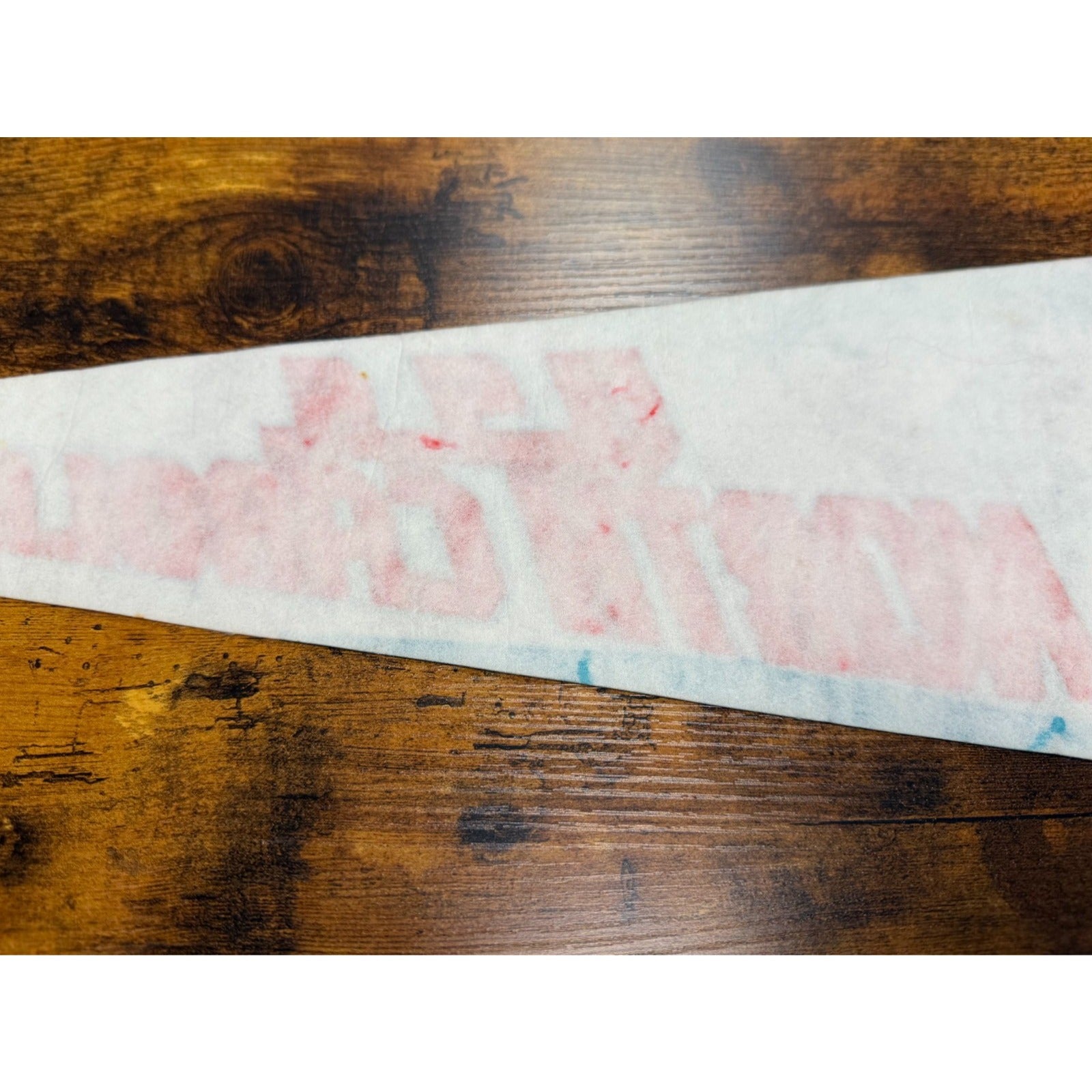 Vintage U.S.S. North Carolina pennant
