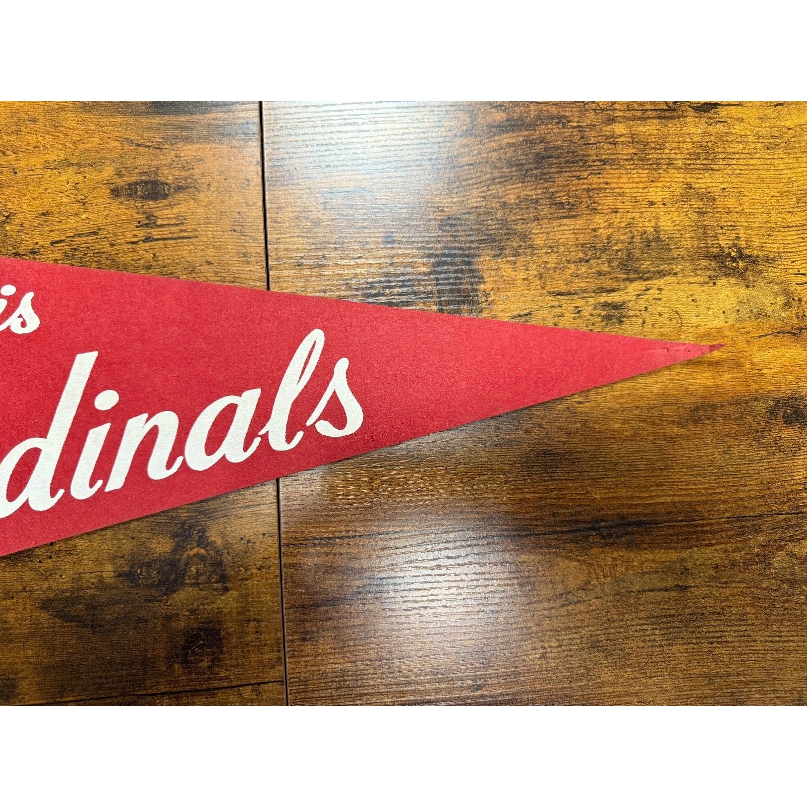 NFL St. Louis Cardinals Football  Vintage 30" Pennant 2 Bar Helmet