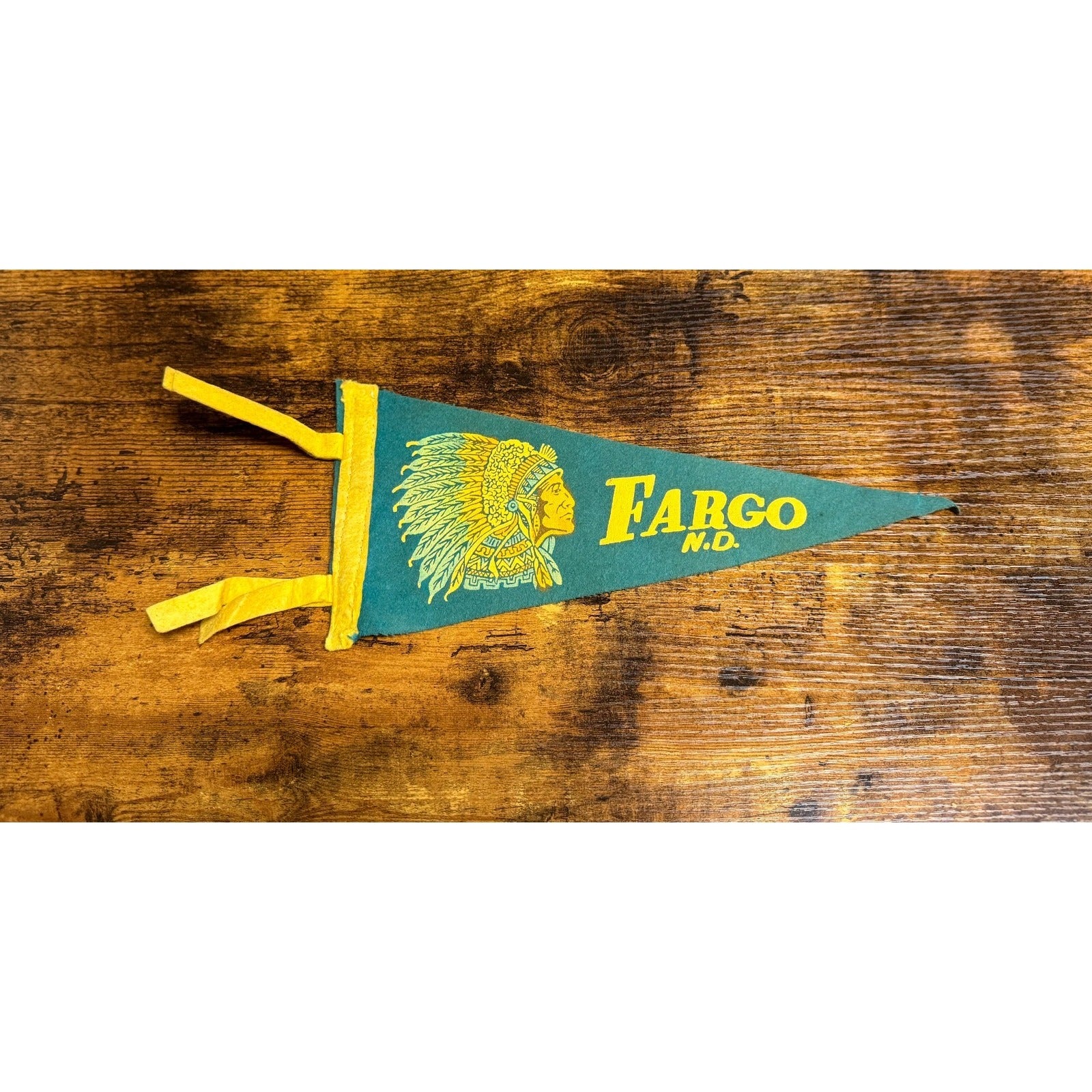 Vintage Fargo N.D. pennant