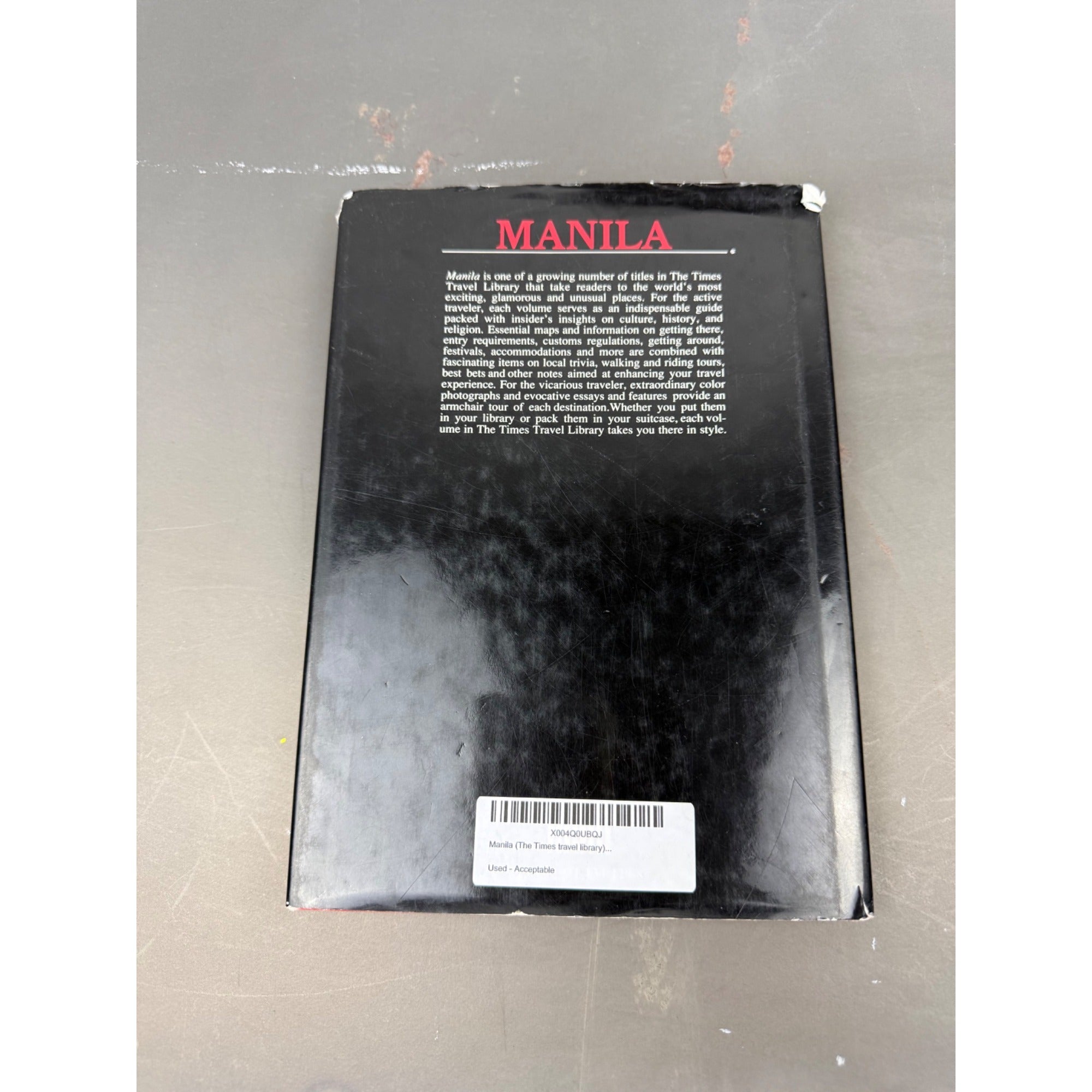 Manila: The Times Travel Library Hardcover Book 1990 Edition Bookmark Publishing