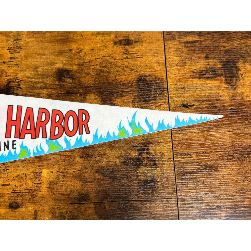 Vintage Bar Harbor, Maine pennant