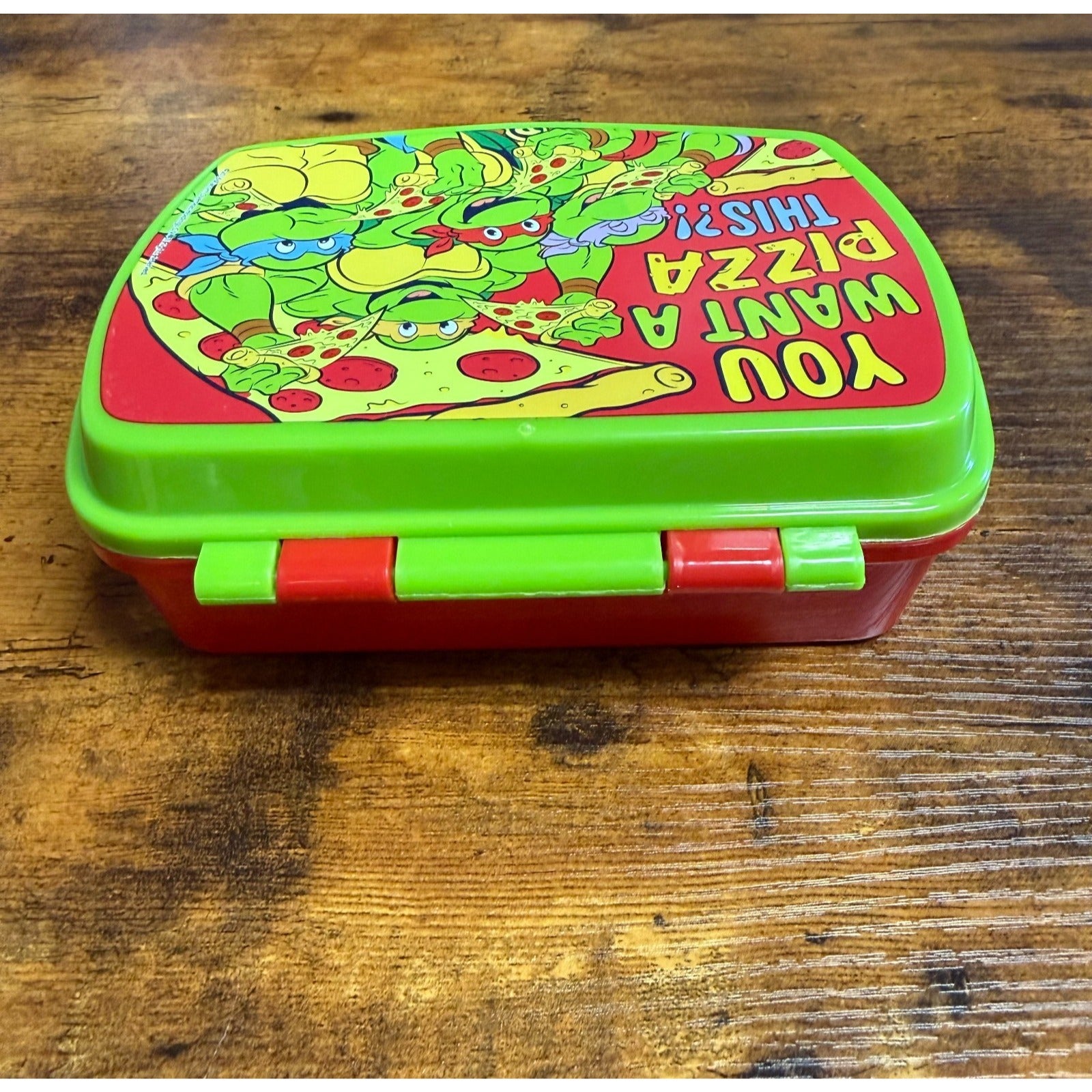 2016 Teenage Mutant Ninja Turtle sandwich snack box TMNT