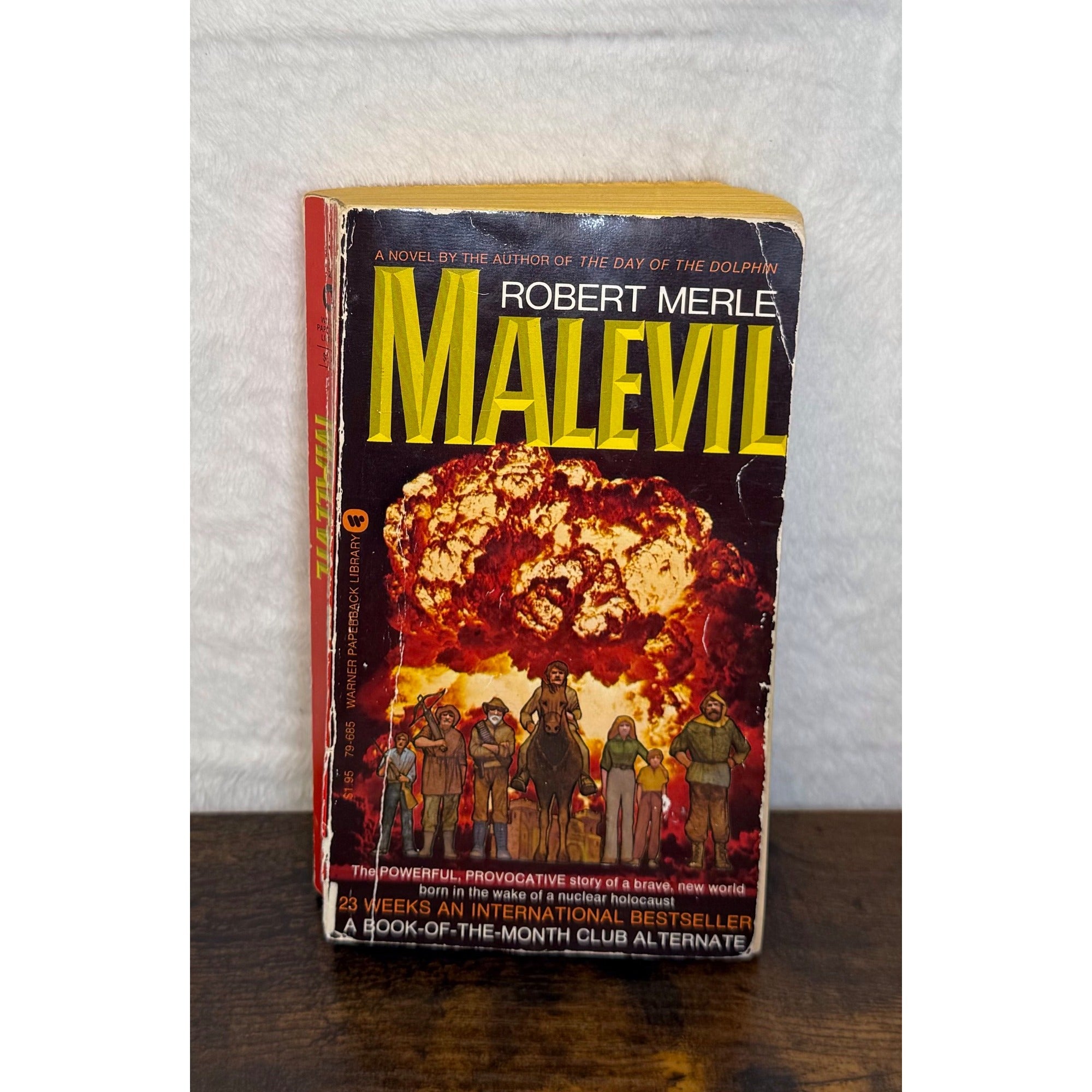 Malevil By Robert Merle Paperback Post-Apocalyptic Novel Warner Library 1974