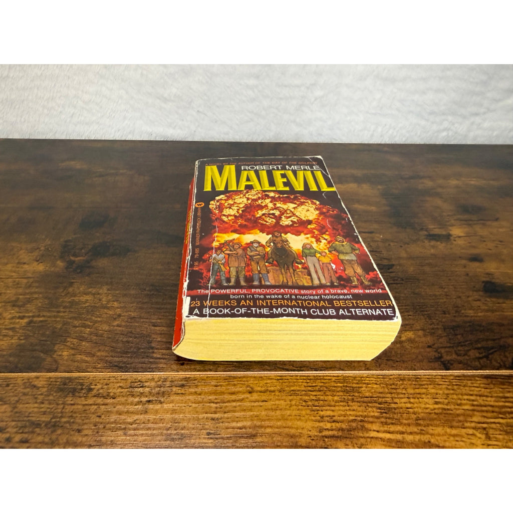 Malevil By Robert Merle Paperback Post-Apocalyptic Novel Warner Library 1974