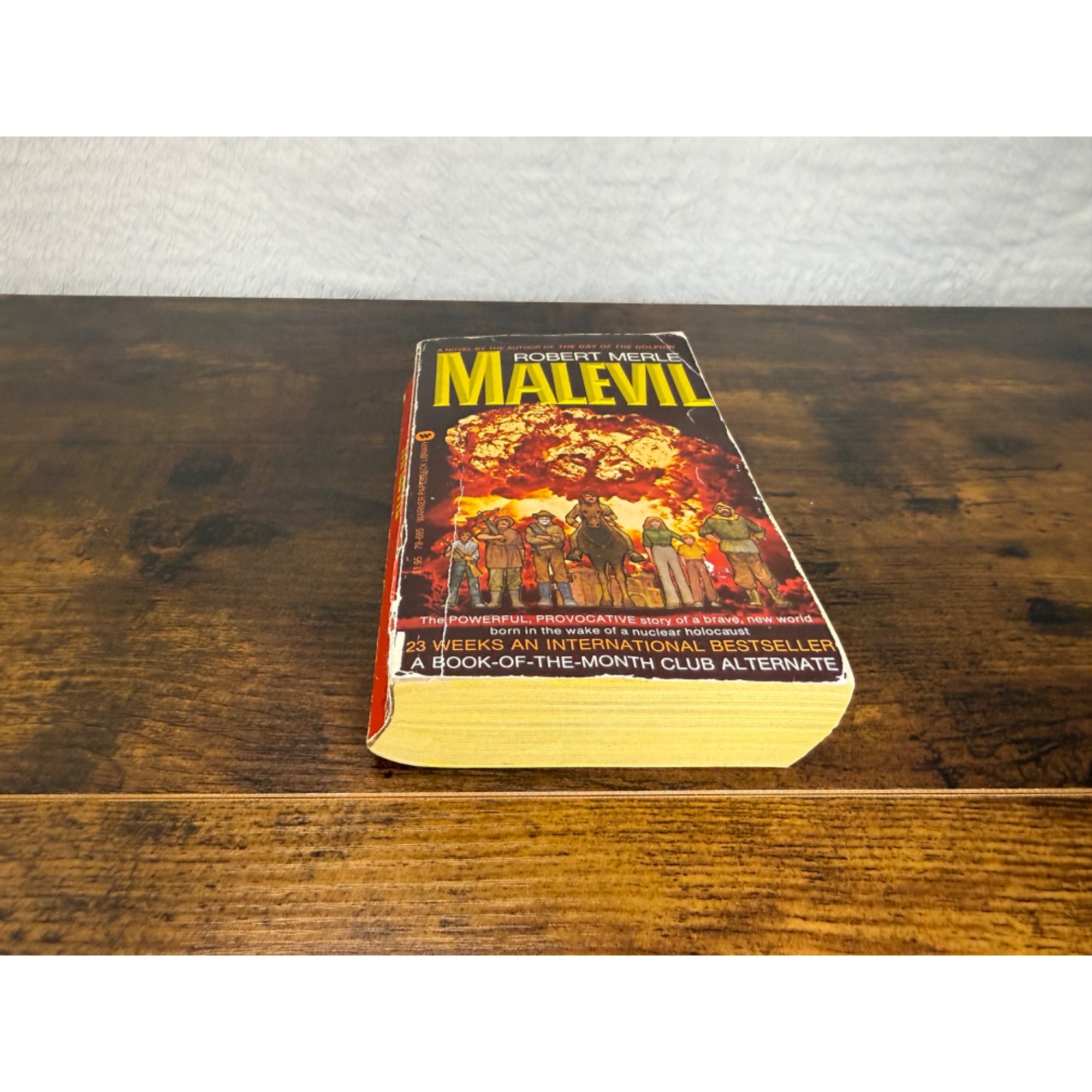 Malevil By Robert Merle Paperback Post-Apocalyptic Novel Warner Library 1974