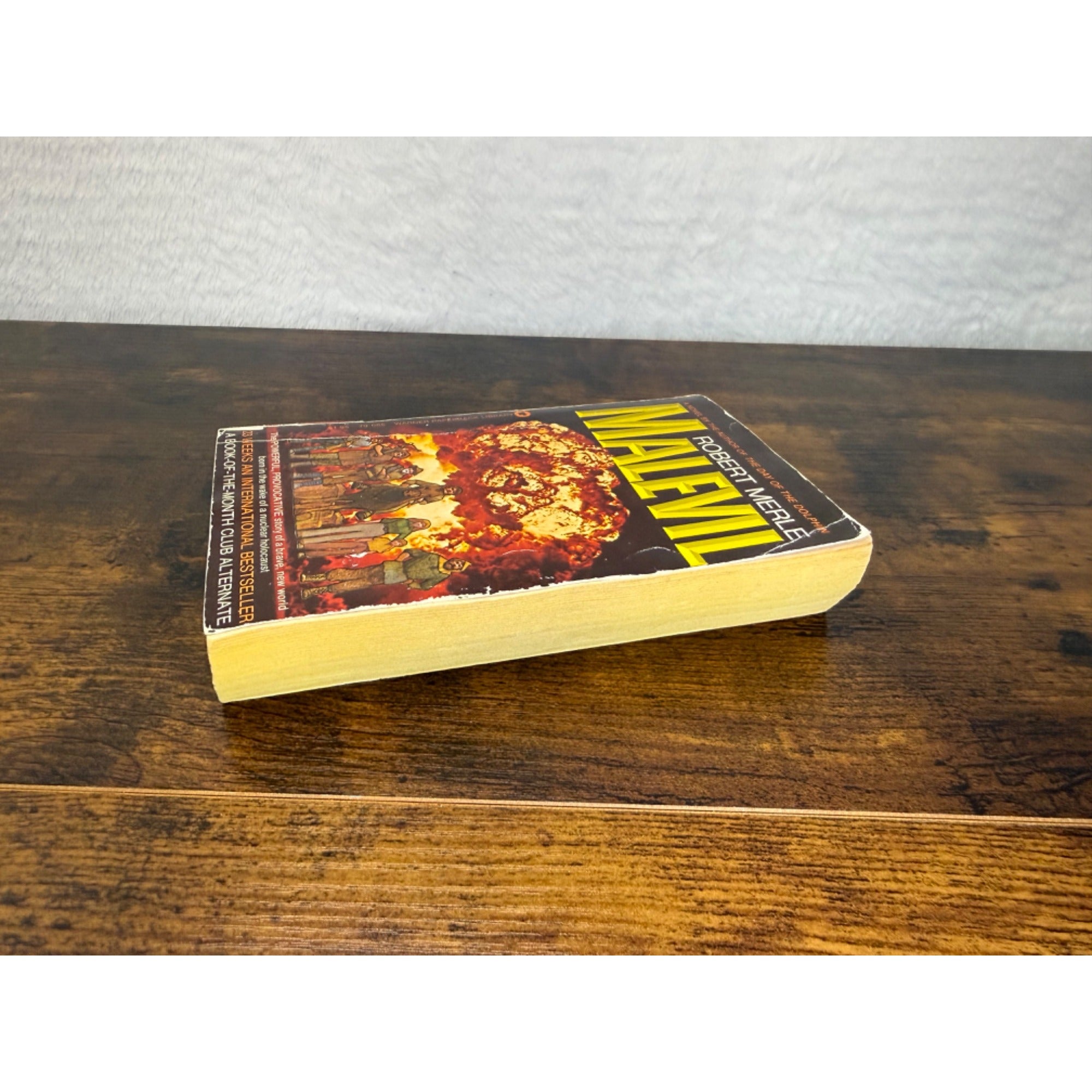 Malevil By Robert Merle Paperback Post-Apocalyptic Novel Warner Library 1974