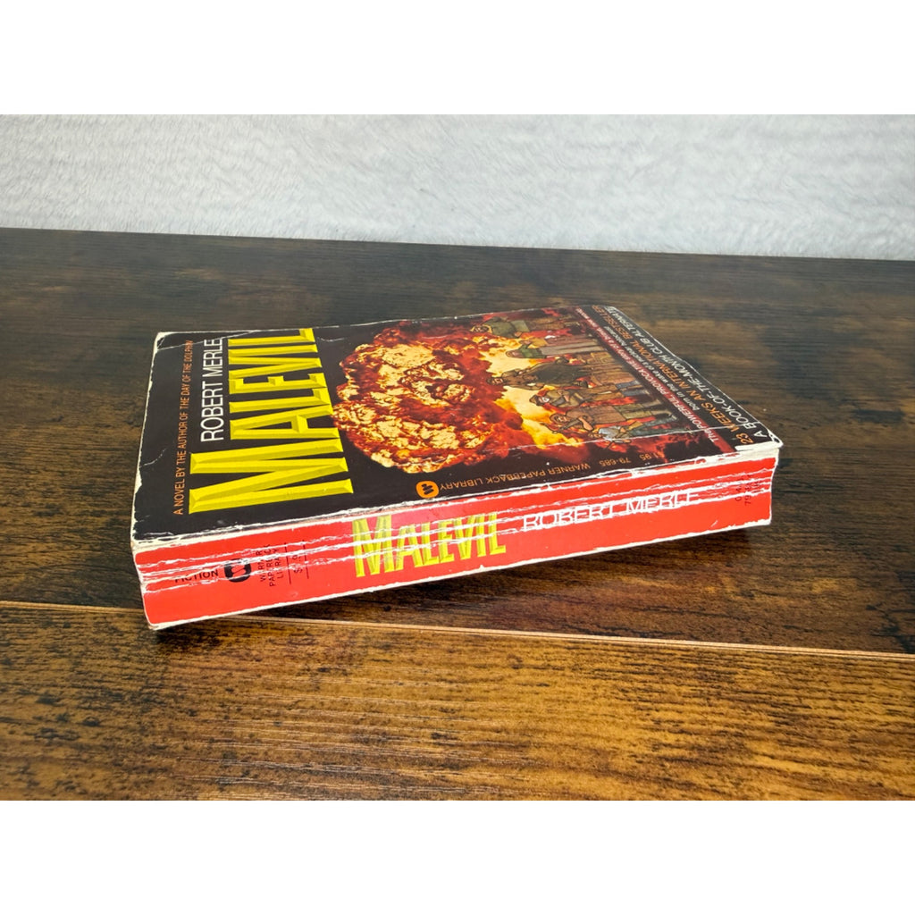 Malevil By Robert Merle Paperback Post-Apocalyptic Novel Warner Library 1974
