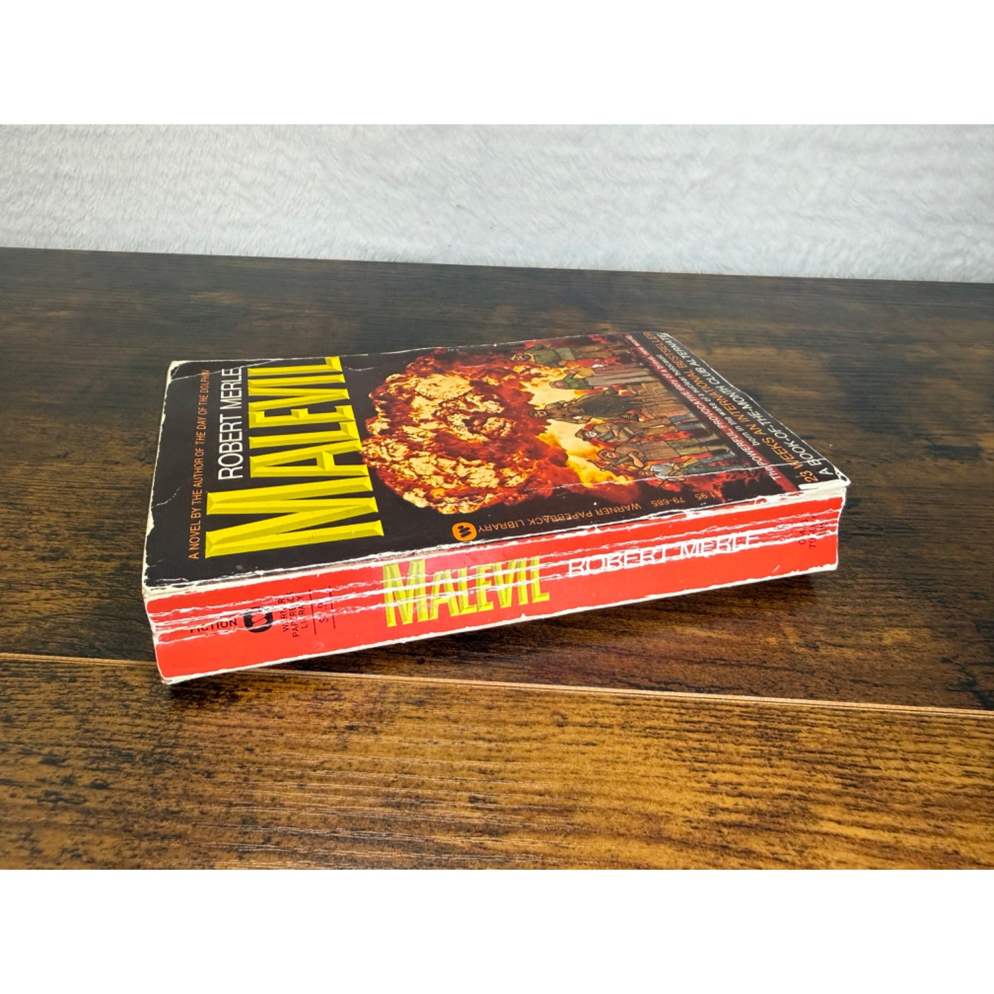 Malevil By Robert Merle Paperback Post-Apocalyptic Novel Warner Library 1974