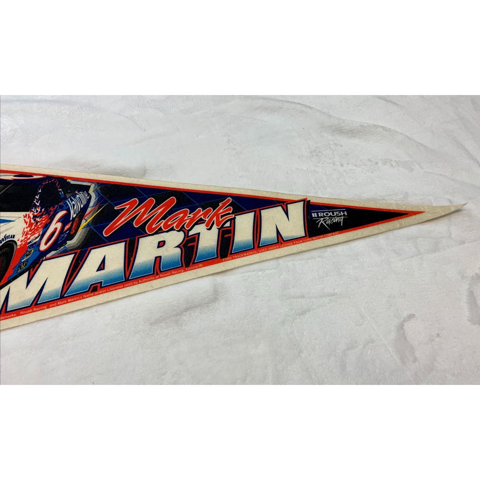 Vintage Mark Martin pennant