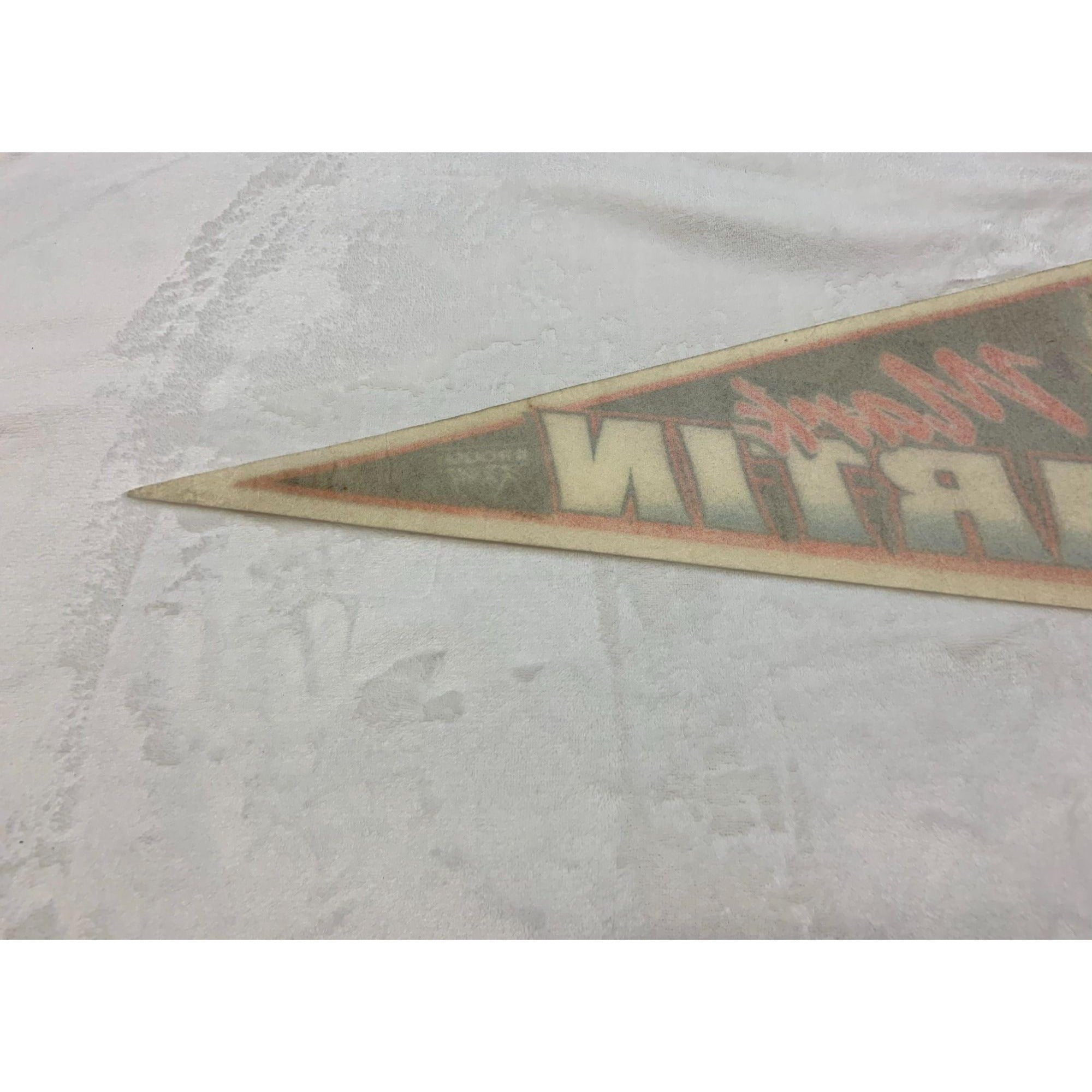 Vintage Mark Martin pennant