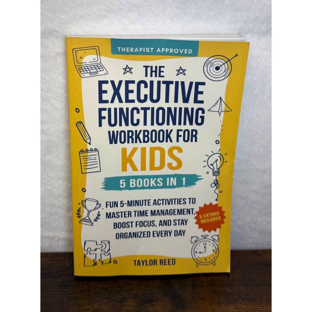 The Executive Functioning Workbook For Kids: 5 Books In 1 - Fun Activities