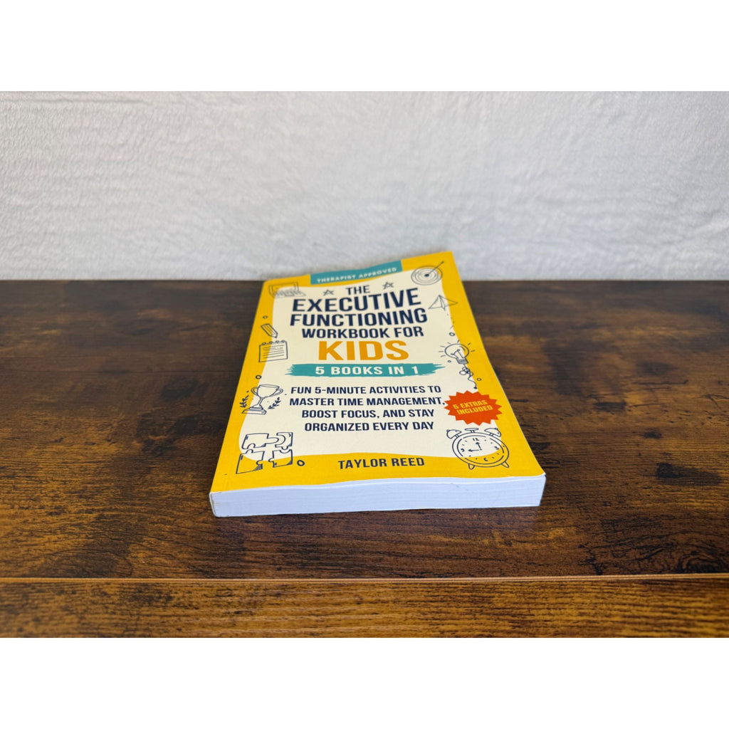 The Executive Functioning Workbook For Kids: 5 Books In 1 - Fun Activities