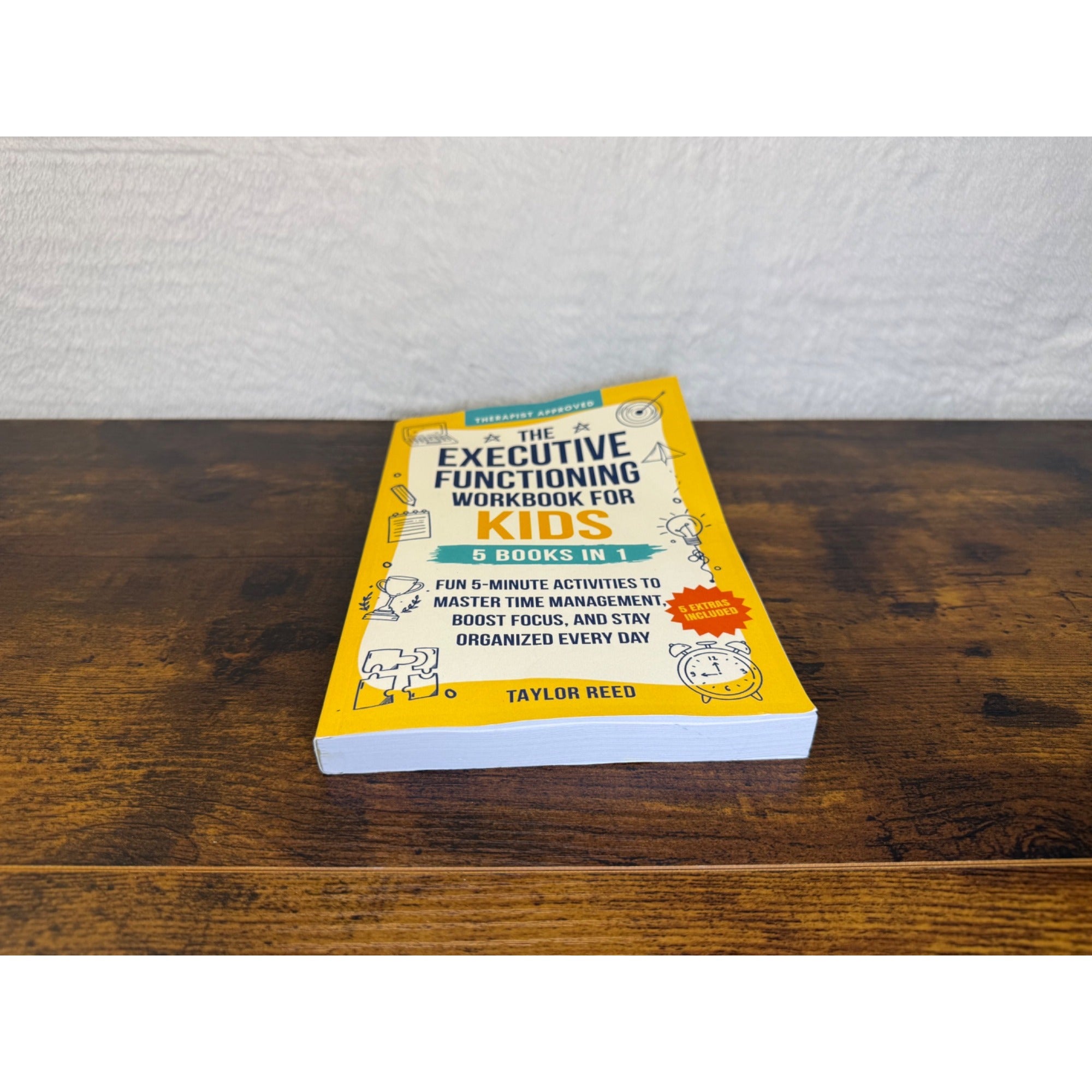 The Executive Functioning Workbook For Kids: 5 Books In 1 - Fun Activities