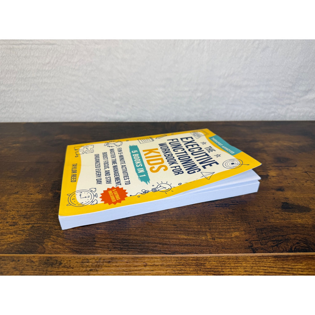 The Executive Functioning Workbook For Kids: 5 Books In 1 - Fun Activities