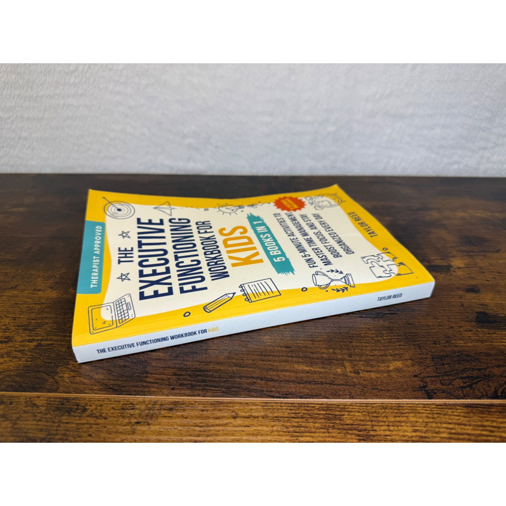 The Executive Functioning Workbook For Kids: 5 Books In 1 - Fun Activities