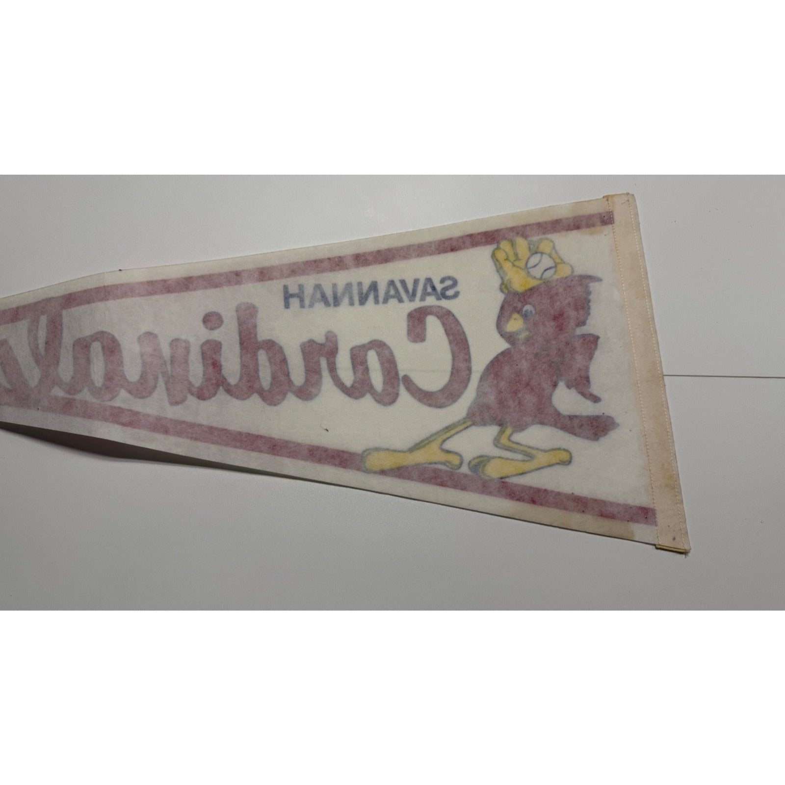 Vintage Savannah Cardinals pennant