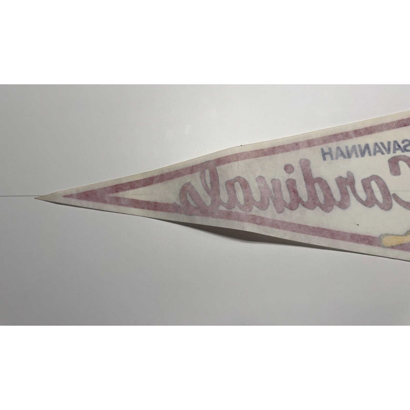 Vintage Savannah Cardinals pennant