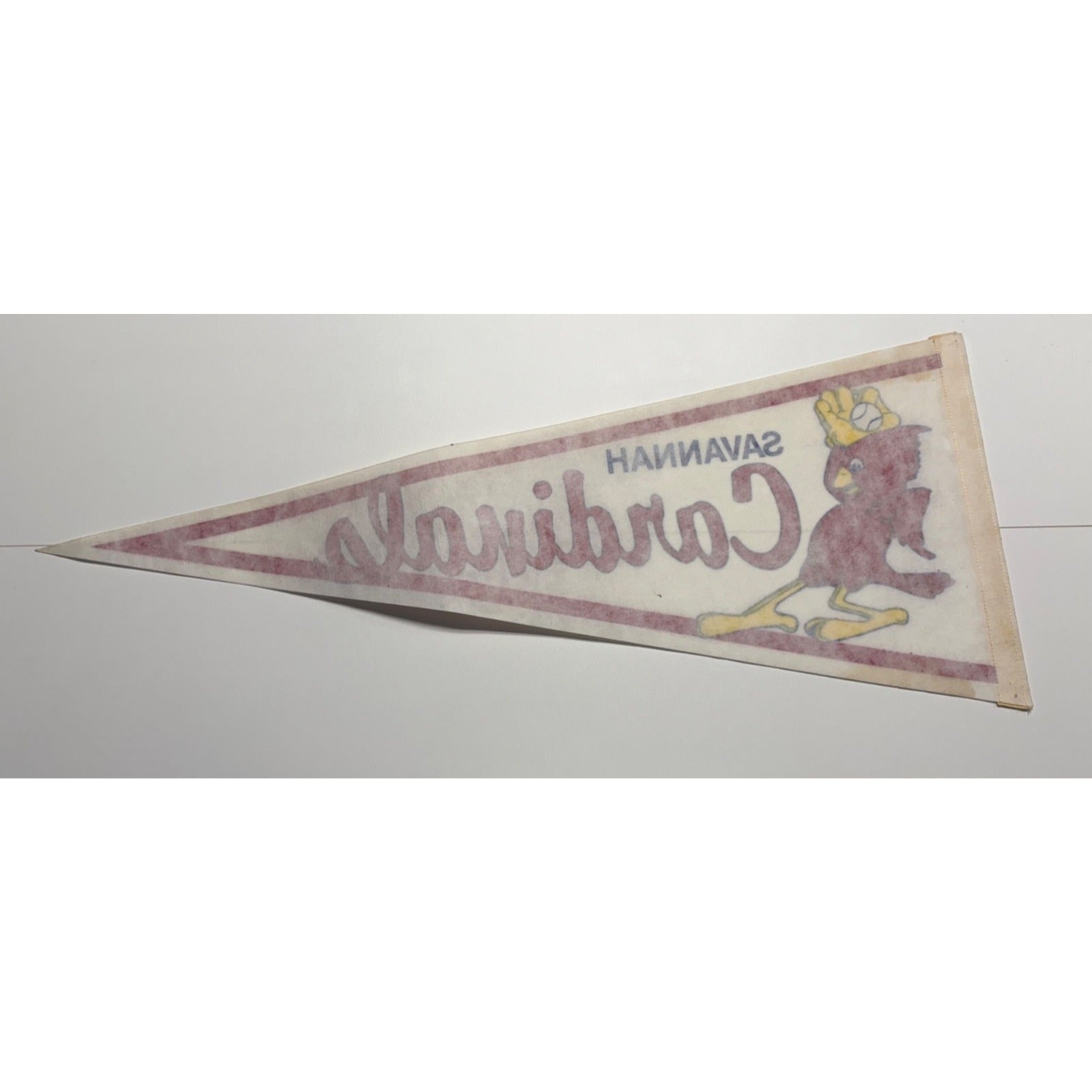 Vintage Savannah Cardinals pennant