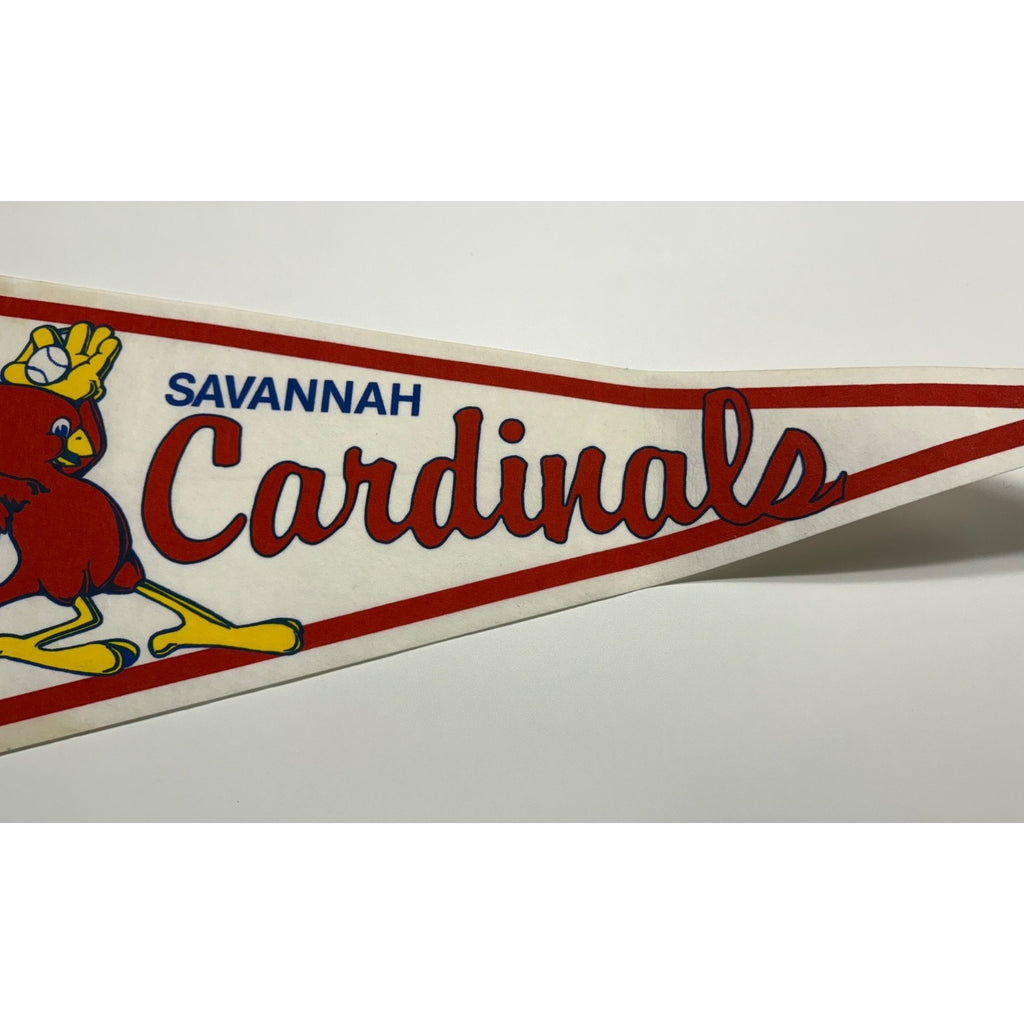 Vintage Savannah Cardinals pennant