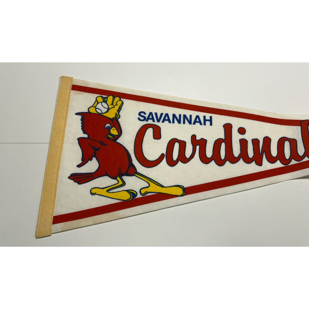 Vintage Savannah Cardinals pennant