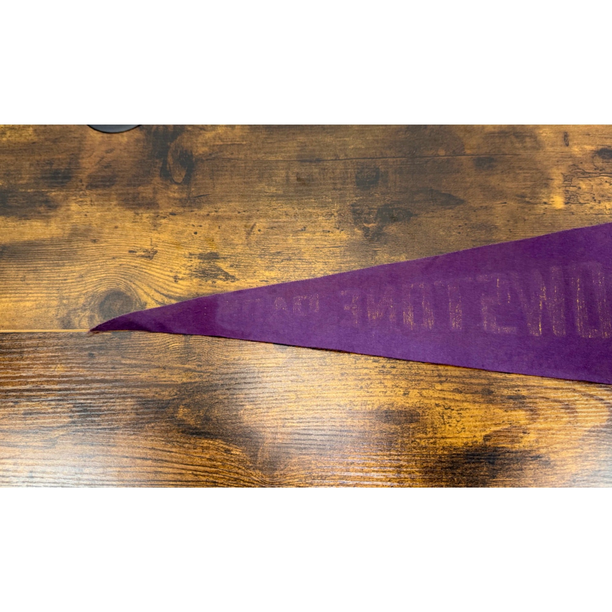 Vintage Yellowstone Park Pennant With Old Faithful Design Collectible