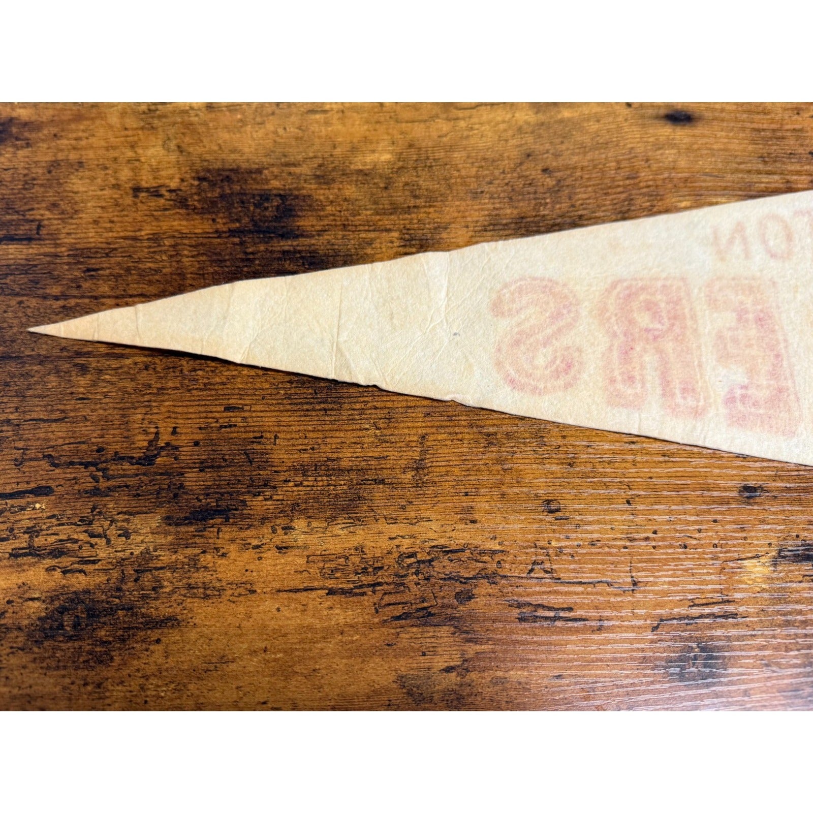 Vintage NFL Houston Oilers pennant