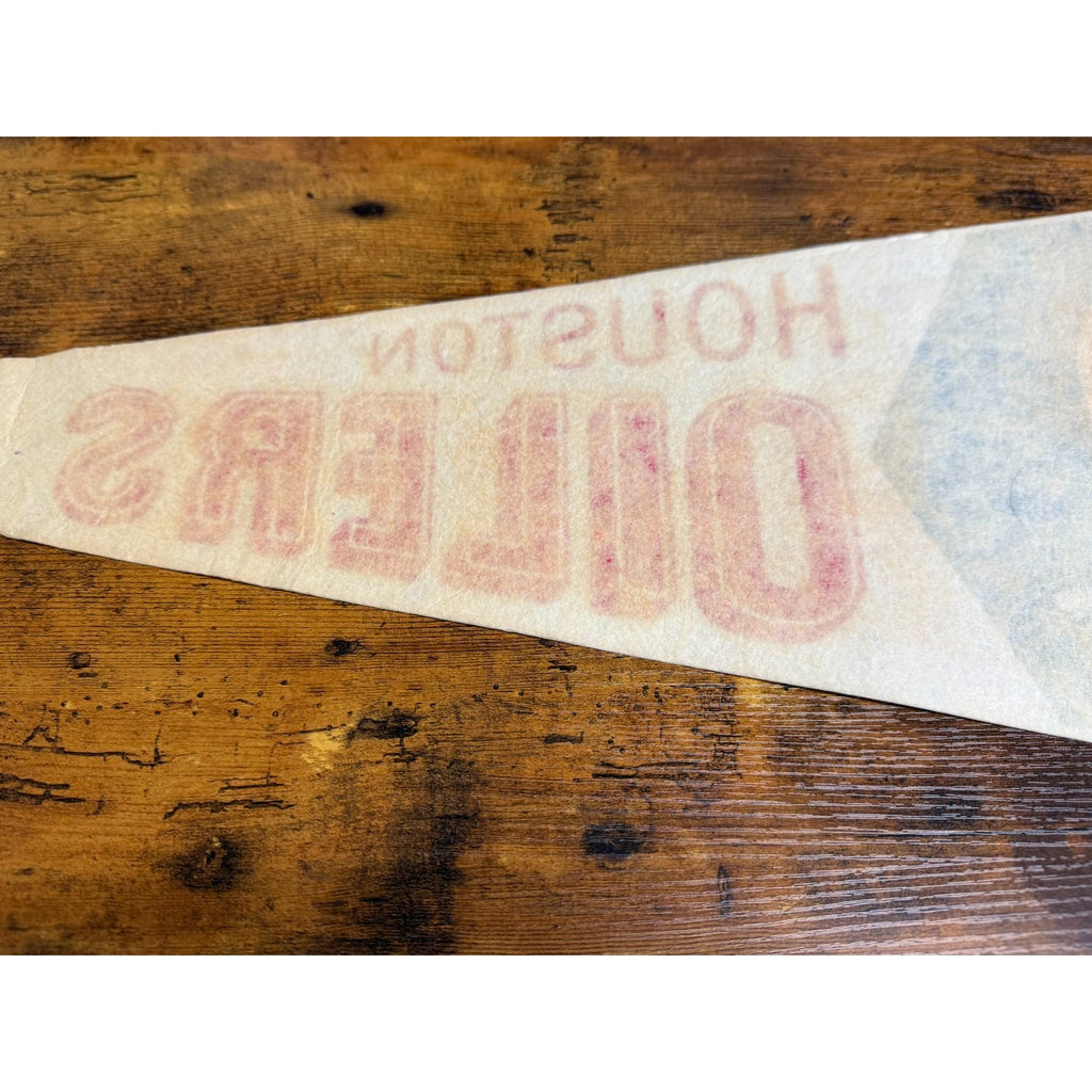 Vintage NFL Houston Oilers pennant