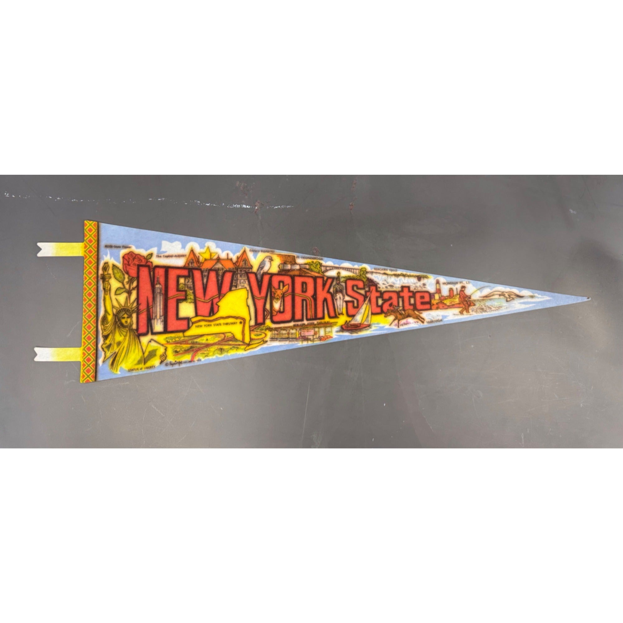 Vintage New York State pennant