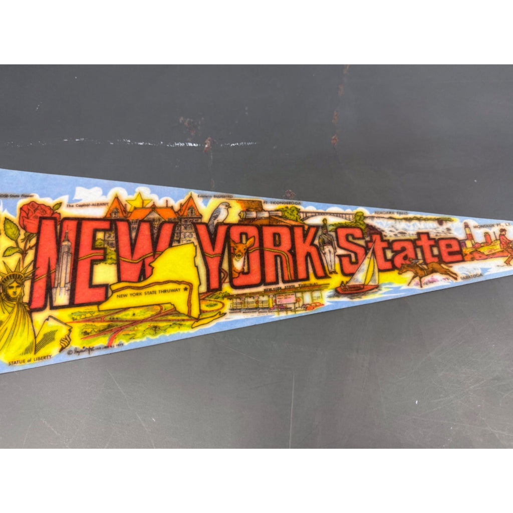 Vintage New York State pennant