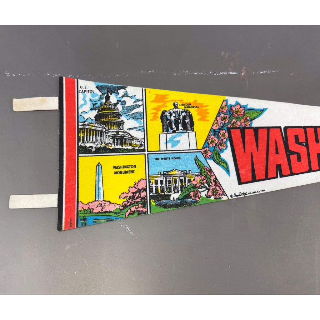 Vintage Washington, D.C. pennant