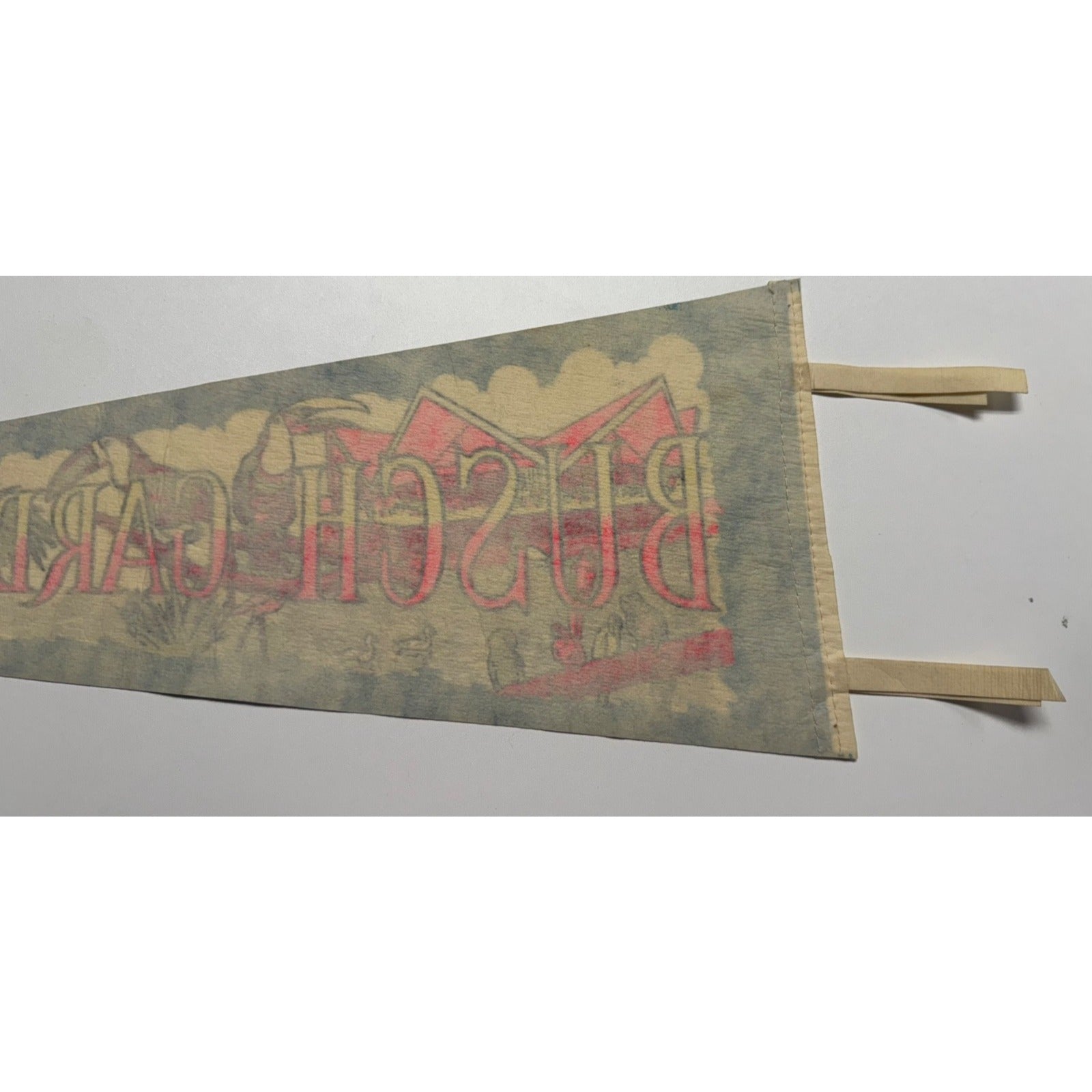 Vintage Busch Gardens pennant