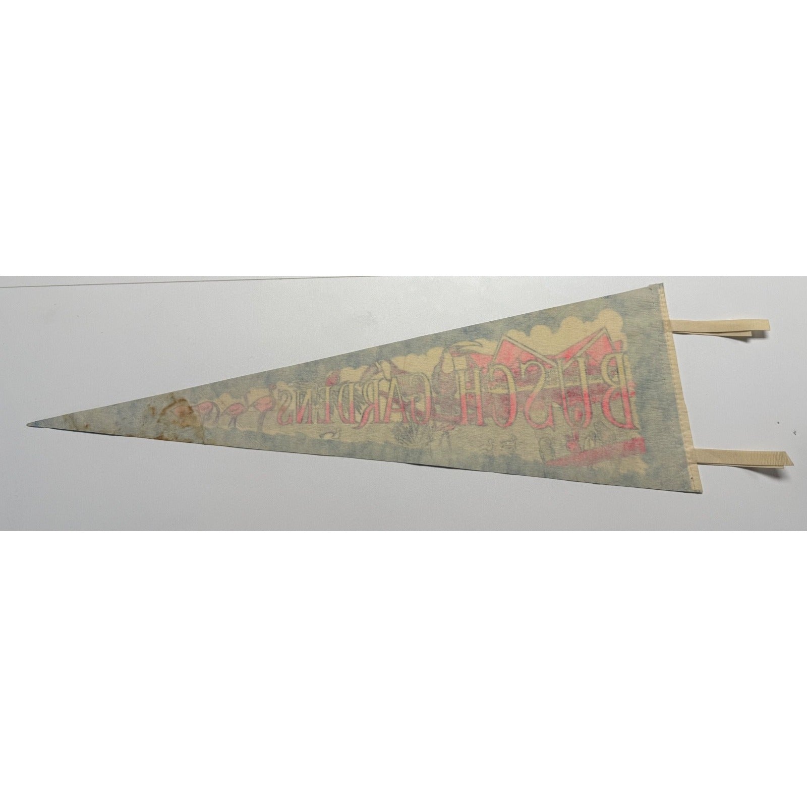 Vintage Busch Gardens pennant