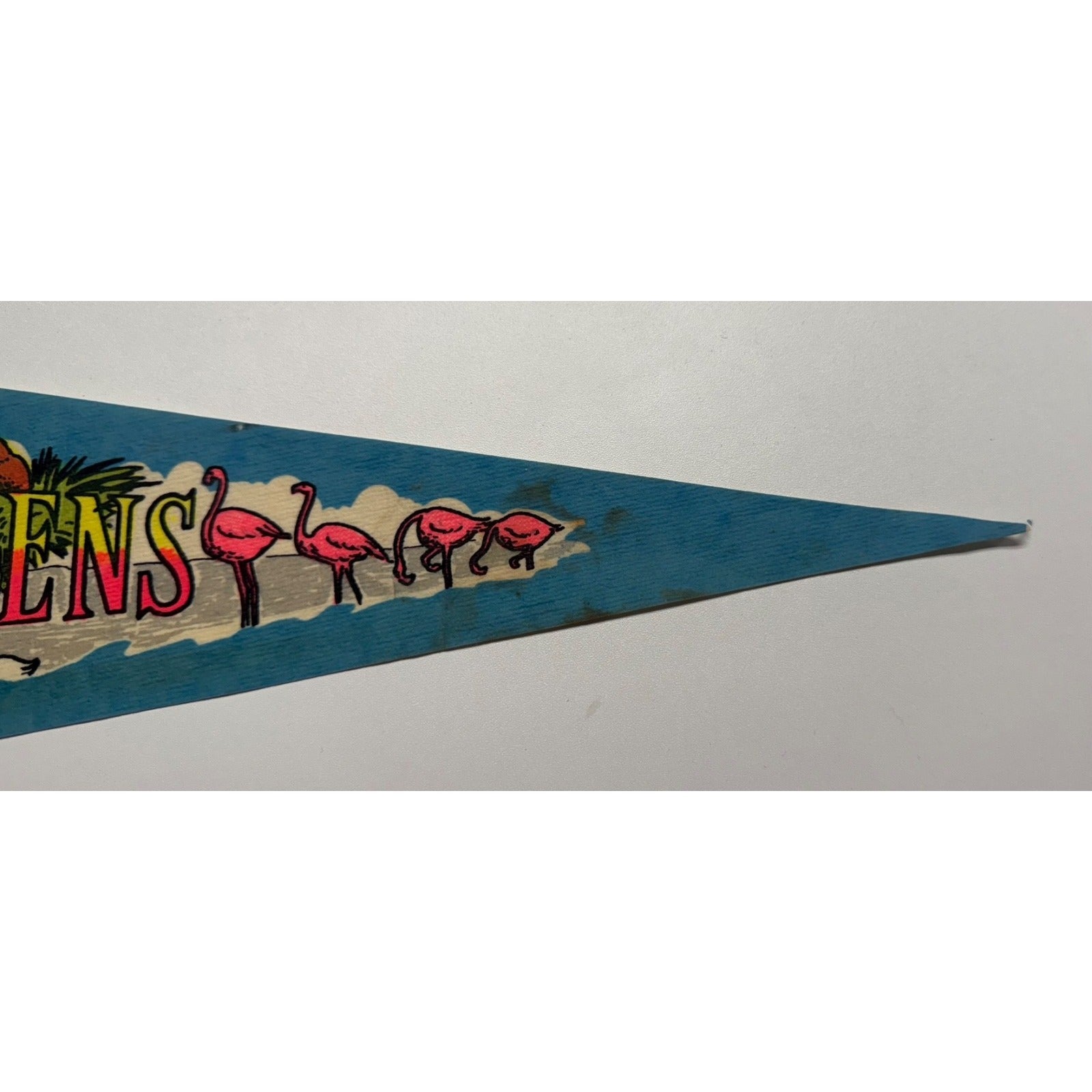 Vintage Busch Gardens pennant