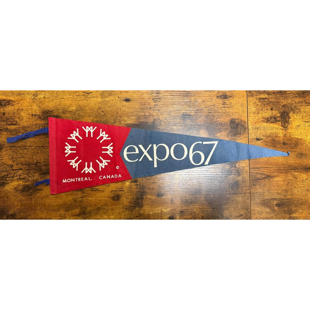 Vintage Expo '67 Montreal, Canada pennant