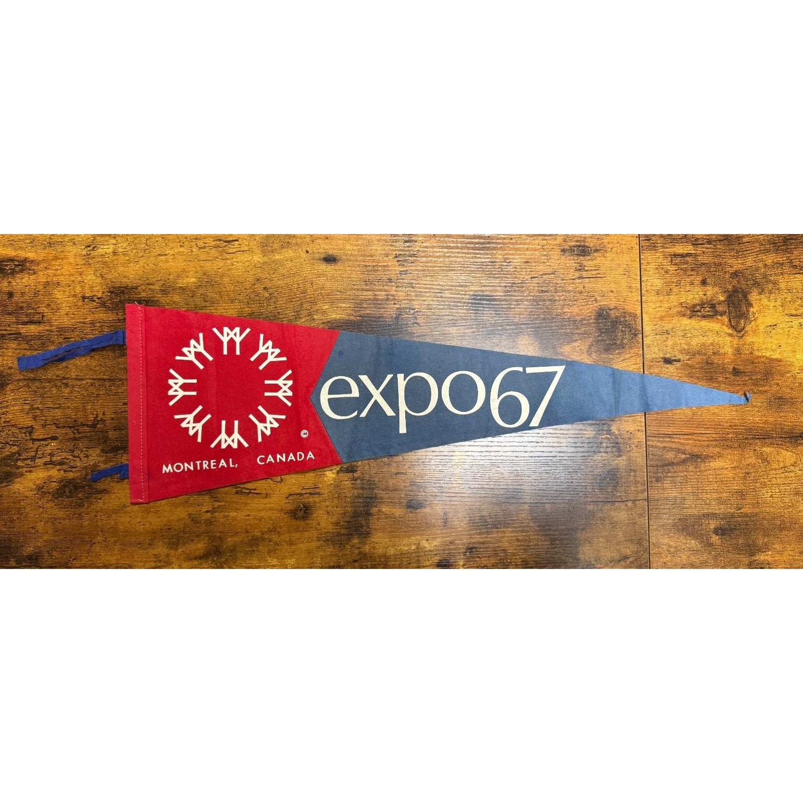 Vintage Expo '67 Montreal, Canada pennant