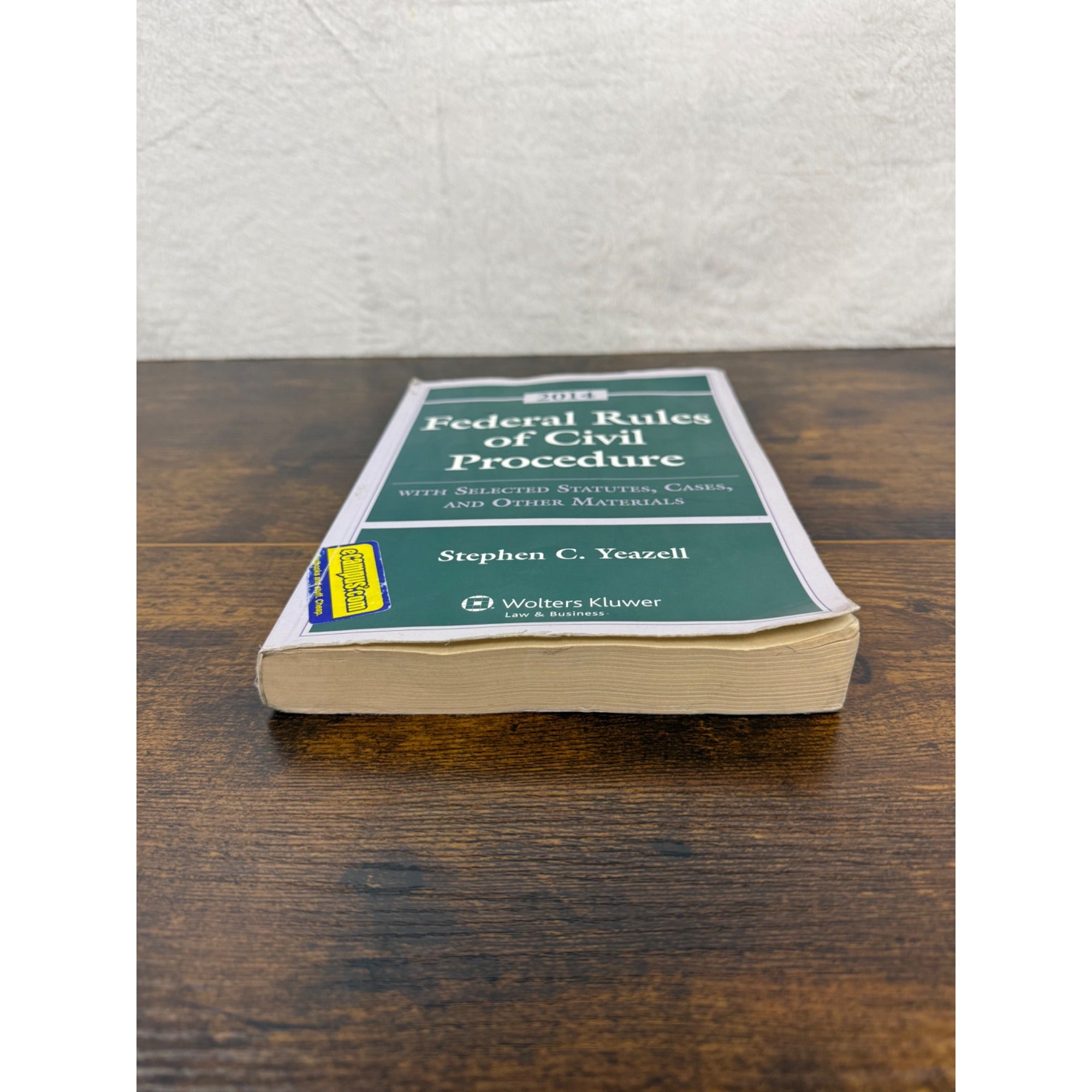 2014 Federal Rules Of Civil Procedure W/ Selected Statutes Cases & Materials