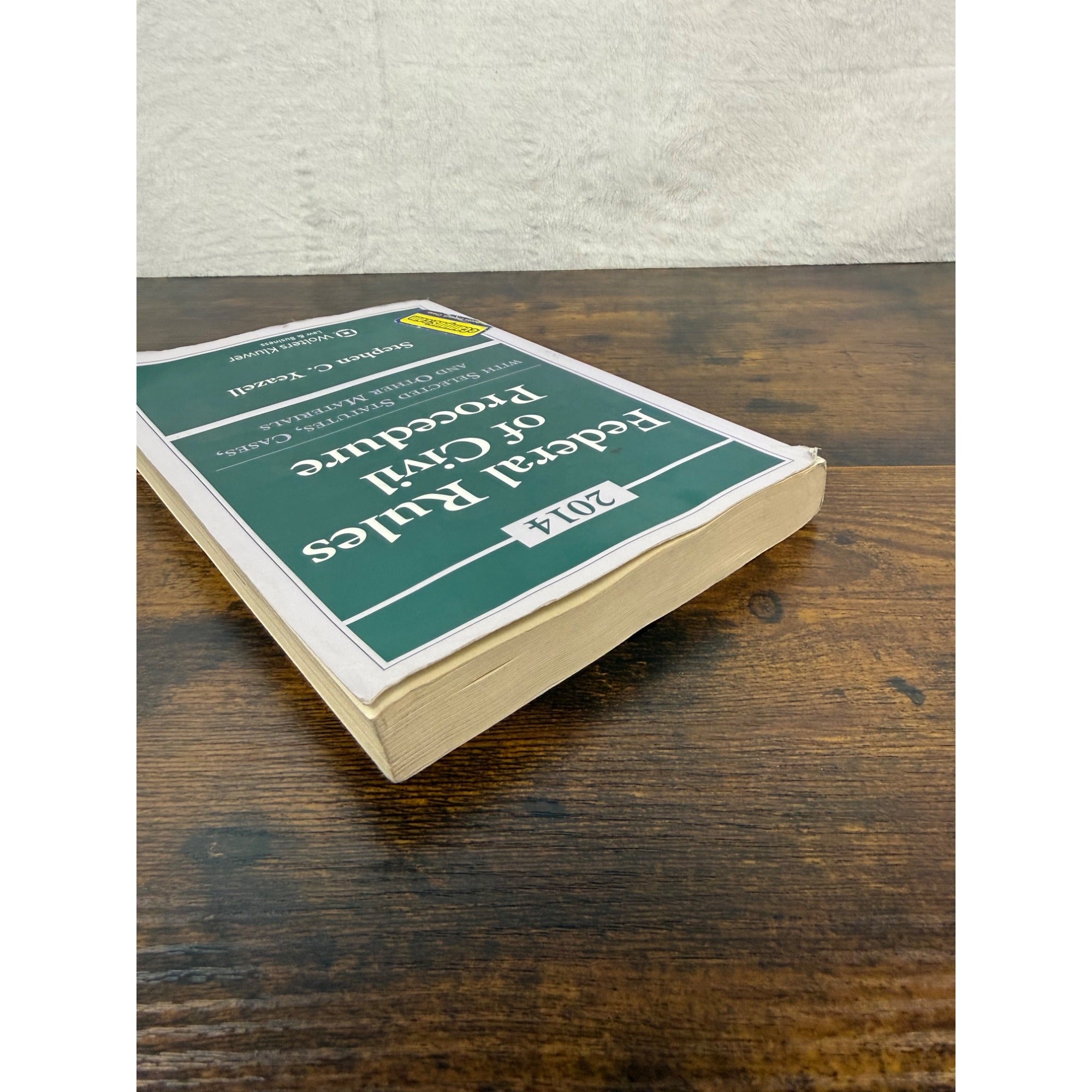 2014 Federal Rules Of Civil Procedure W/ Selected Statutes Cases & Materials