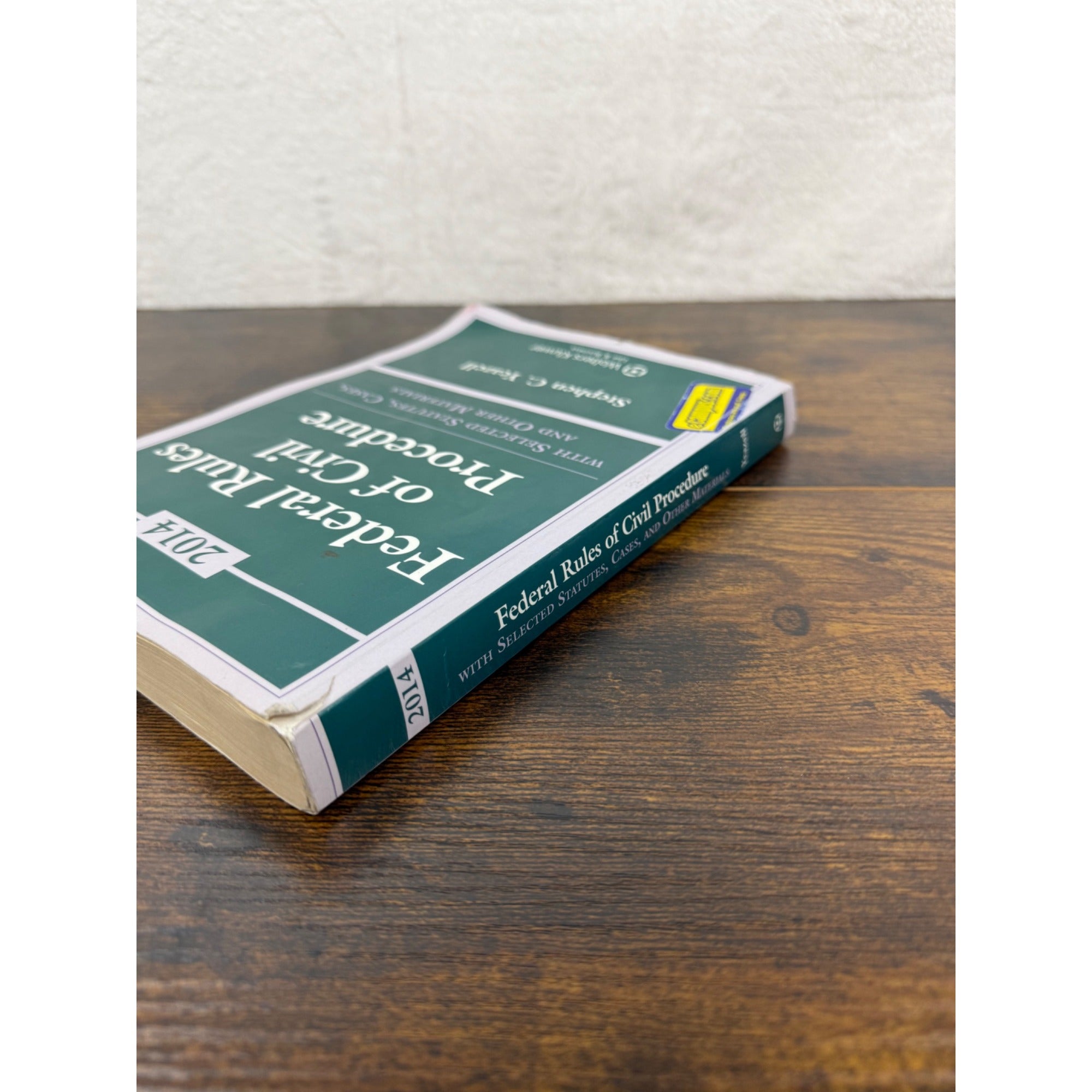 2014 Federal Rules Of Civil Procedure W/ Selected Statutes Cases & Materials
