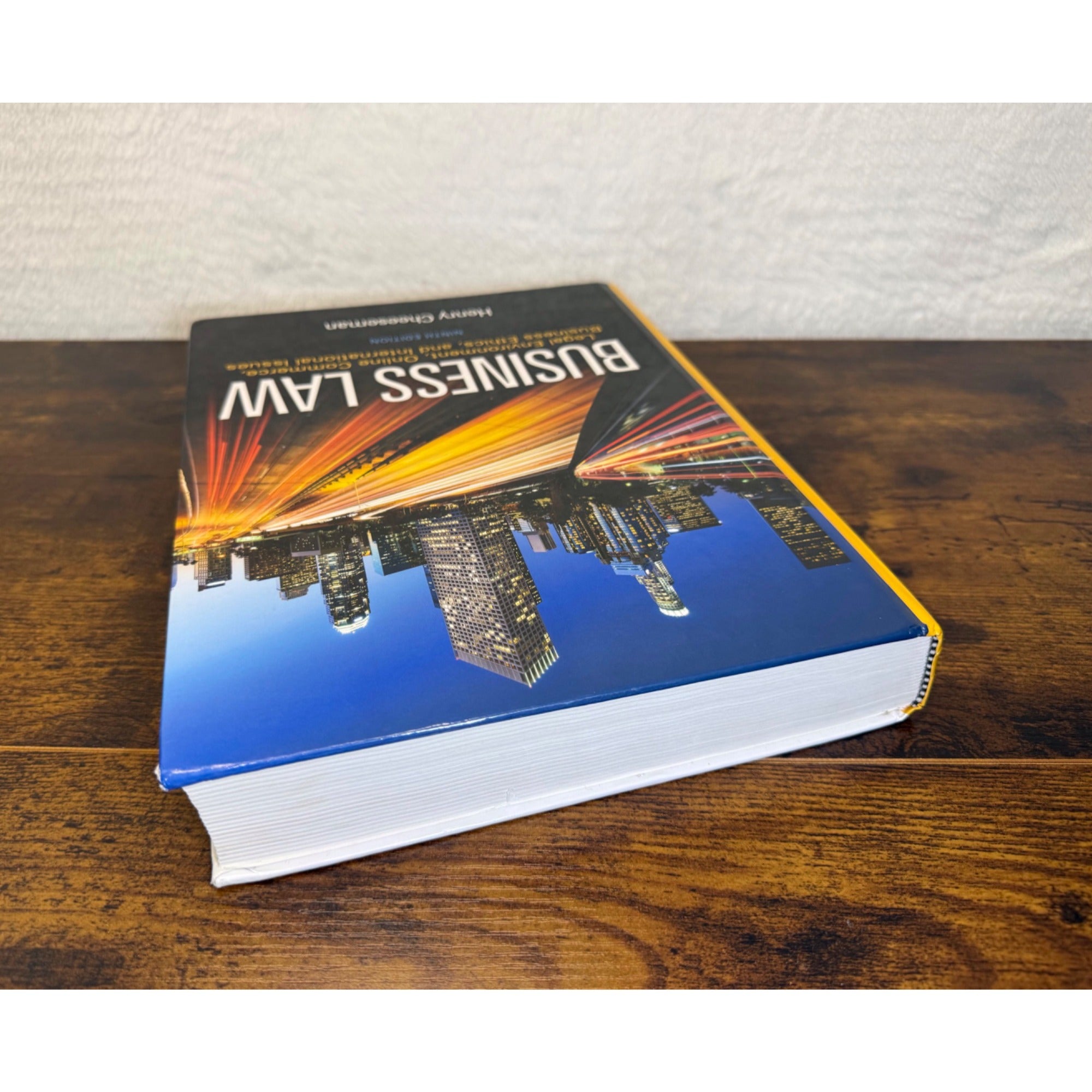 Business Law hardcover ninth edition by Henry Cheeseman Pearson