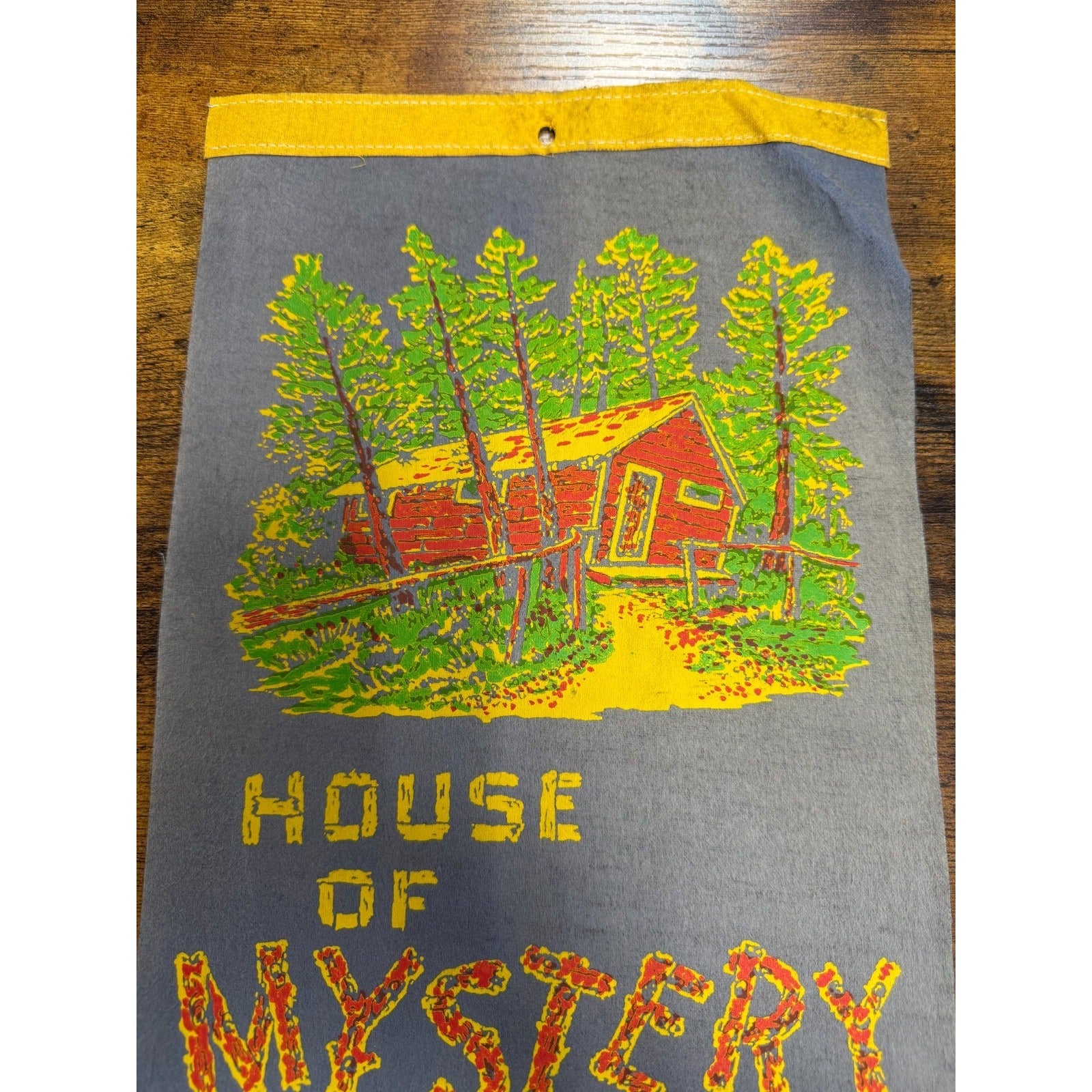 Vintage House of Mystery Hungry Horse, Montana banner