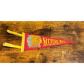 Vintage Sitting Bull Crystal Caverns, S.D. pennant