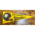 Vintage NFL Pittsburgh Steelers pennant