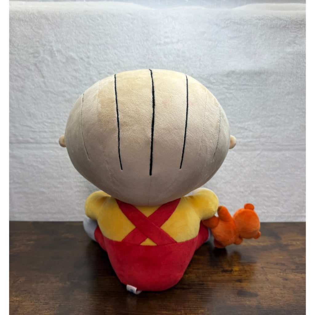 Family Guy Stewie Griffin vibrating Hug me Plush Toy With Teddy Bear sits 14"