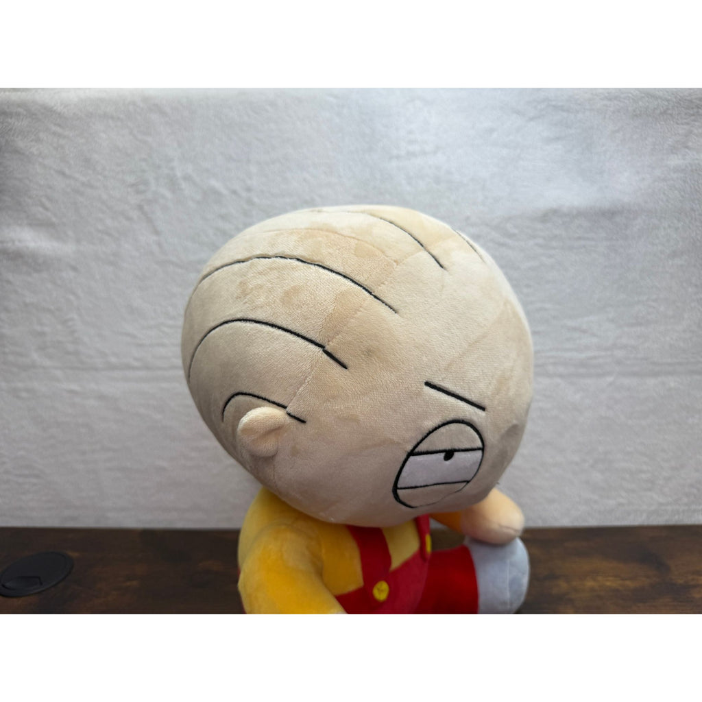 Family Guy Stewie Griffin vibrating Hug me Plush Toy With Teddy Bear sits 14"