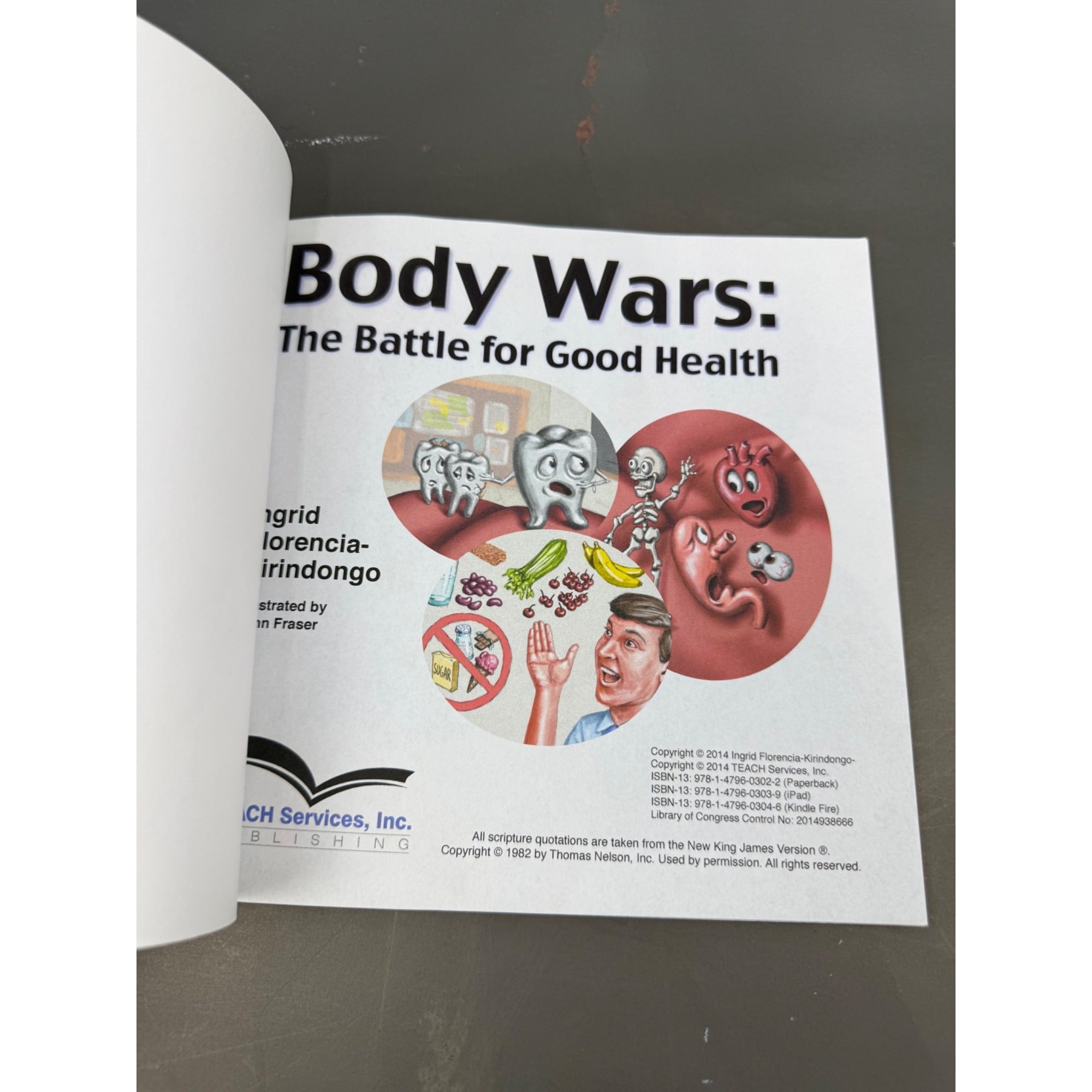 Body Wars: The Battle For Good Health By Ingrid Florencia Childrens Book